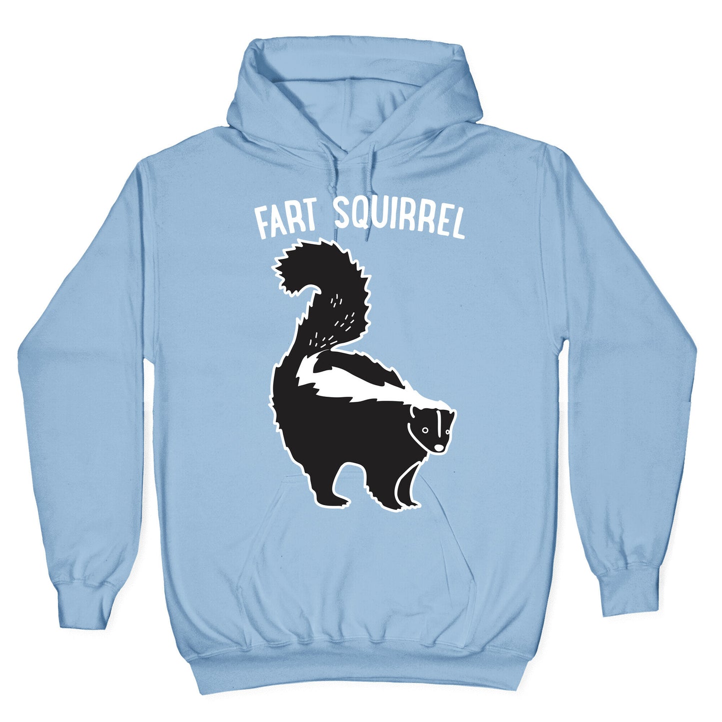 Fart Squirrel Skunk Hoodie