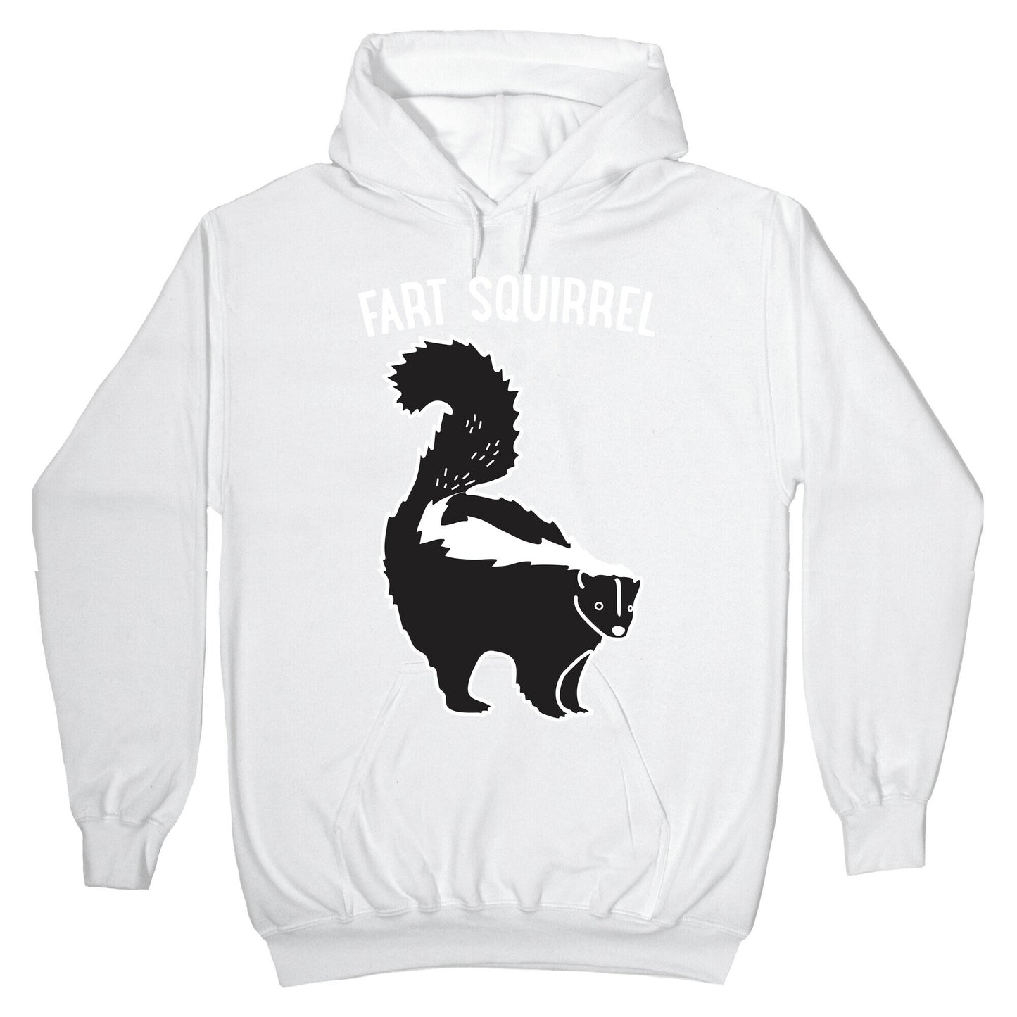 Fart Squirrel Skunk Hoodie