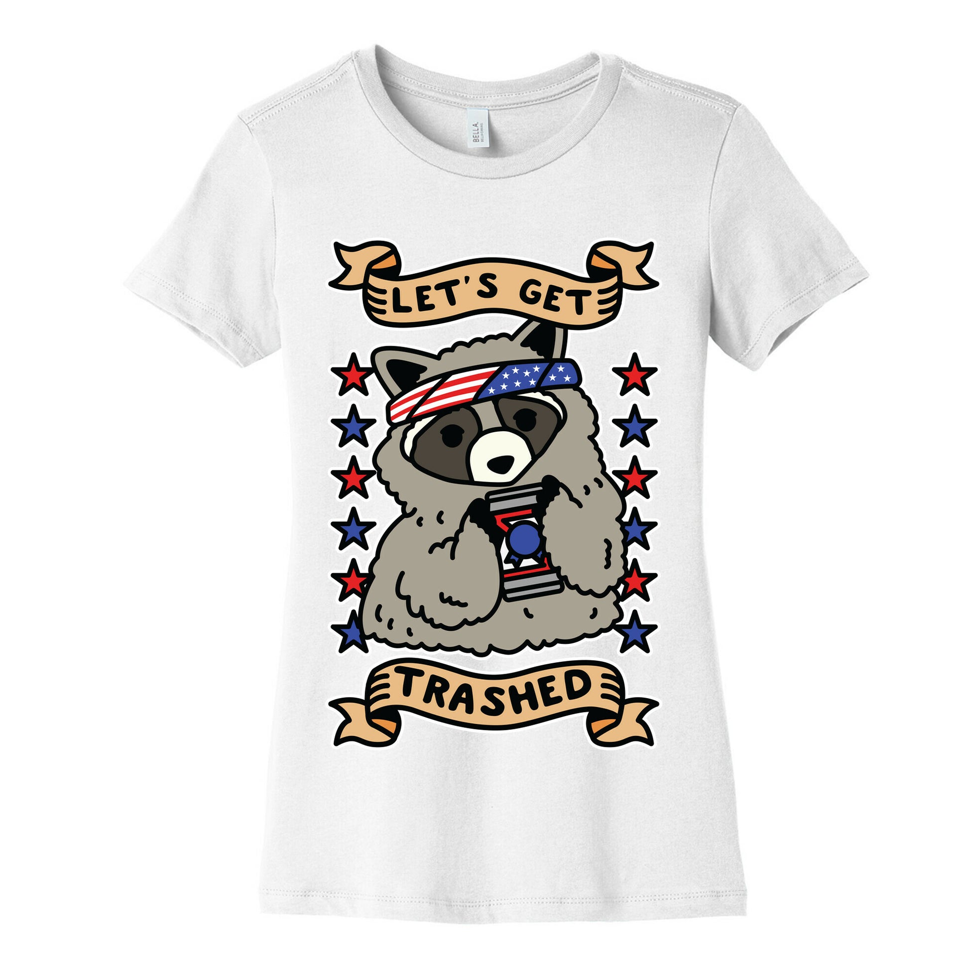 Let's Get Trashed Women's Cotton Tee