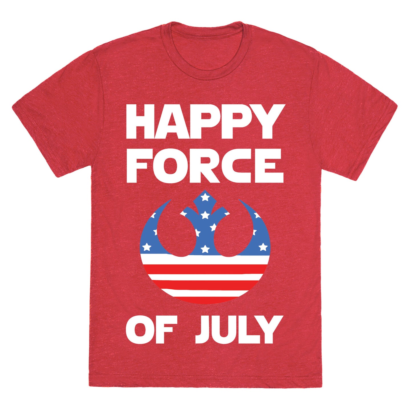 Happy Force Of July Unisex Triblend Tee