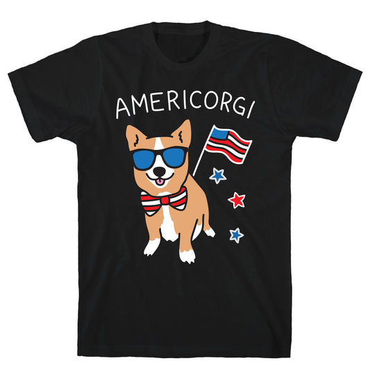 AmeriCorgi Patriotic Corgi T-Shirt