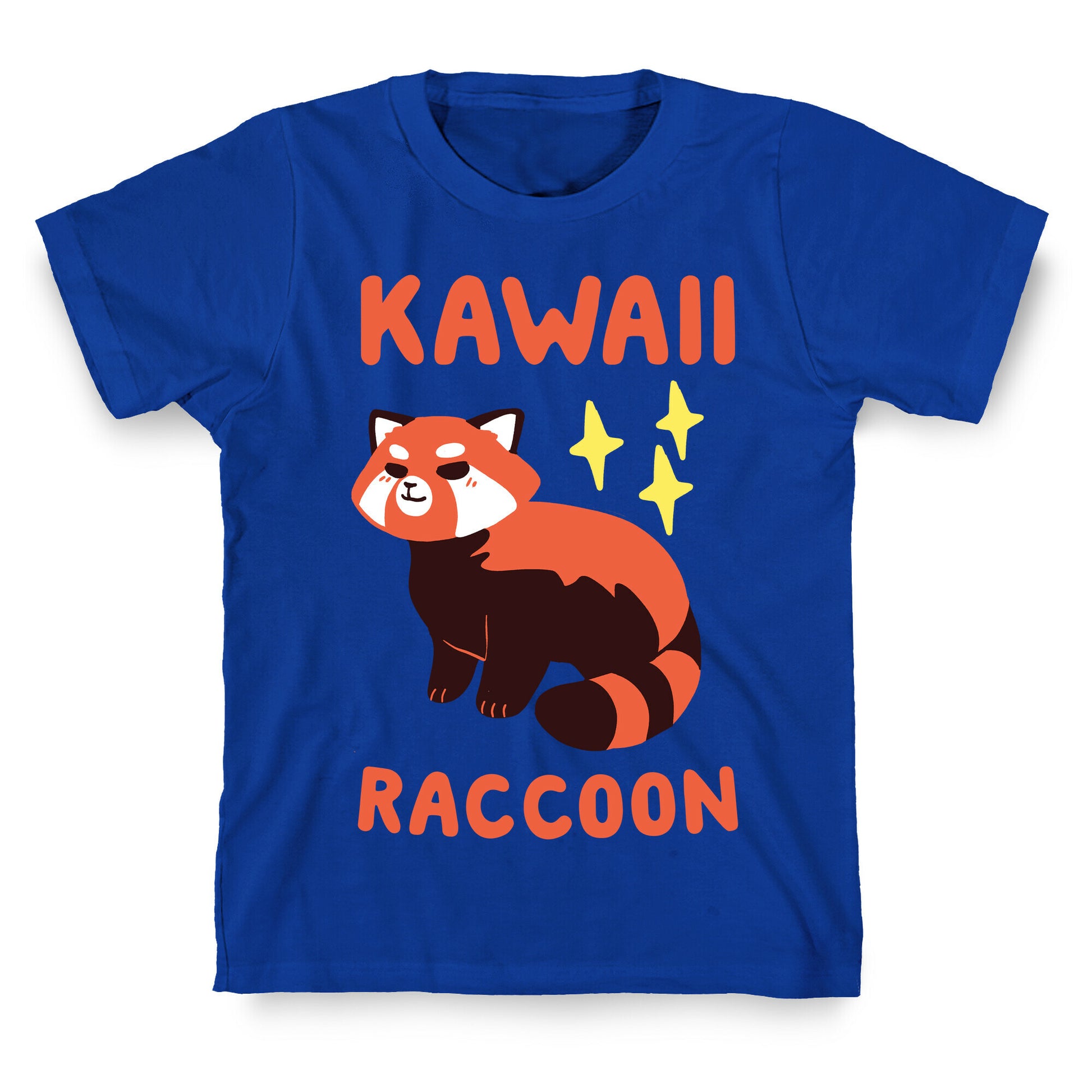 Kawaii Raccoon - Red Panda T-Shirt
