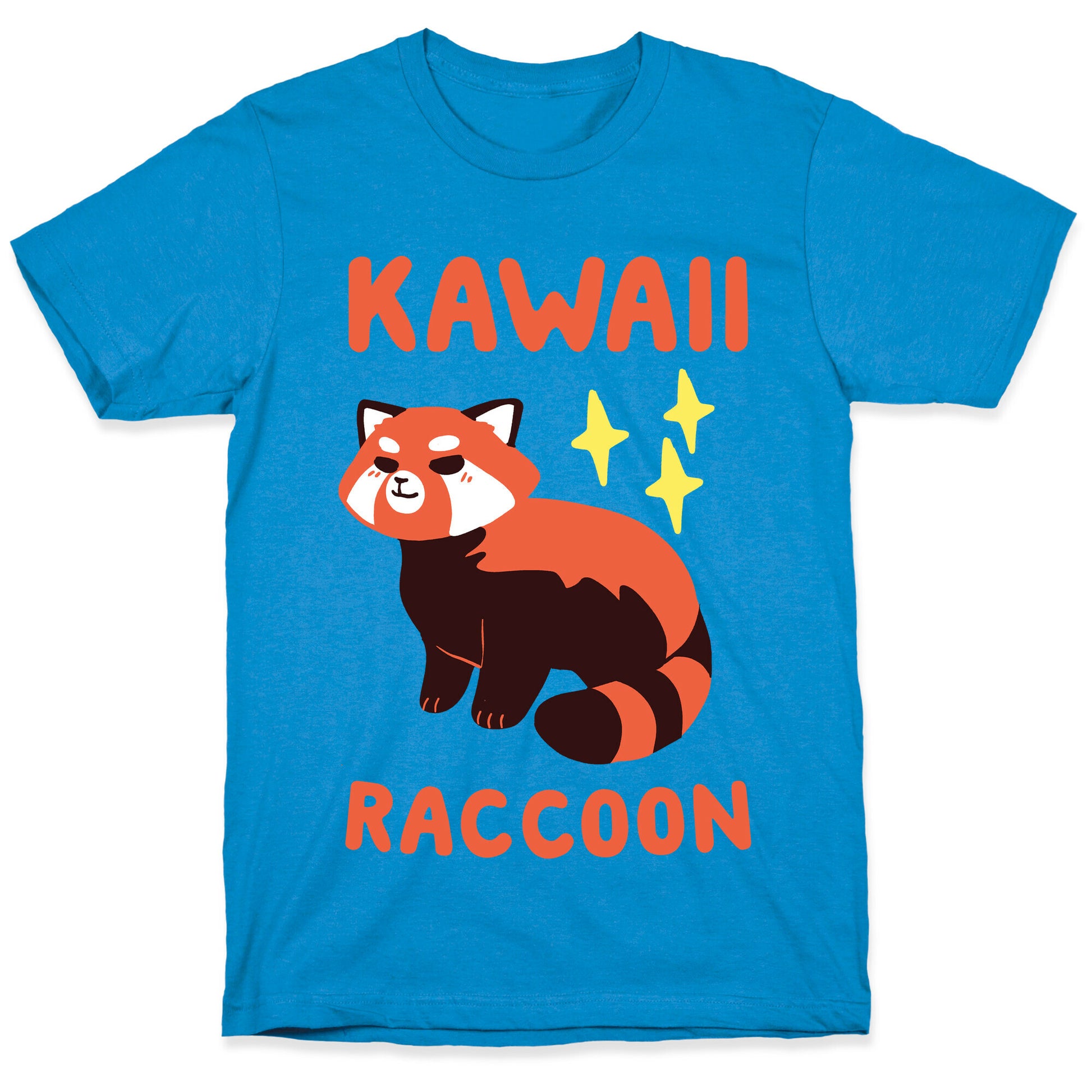 Kawaii Raccoon - Red Panda T-Shirt