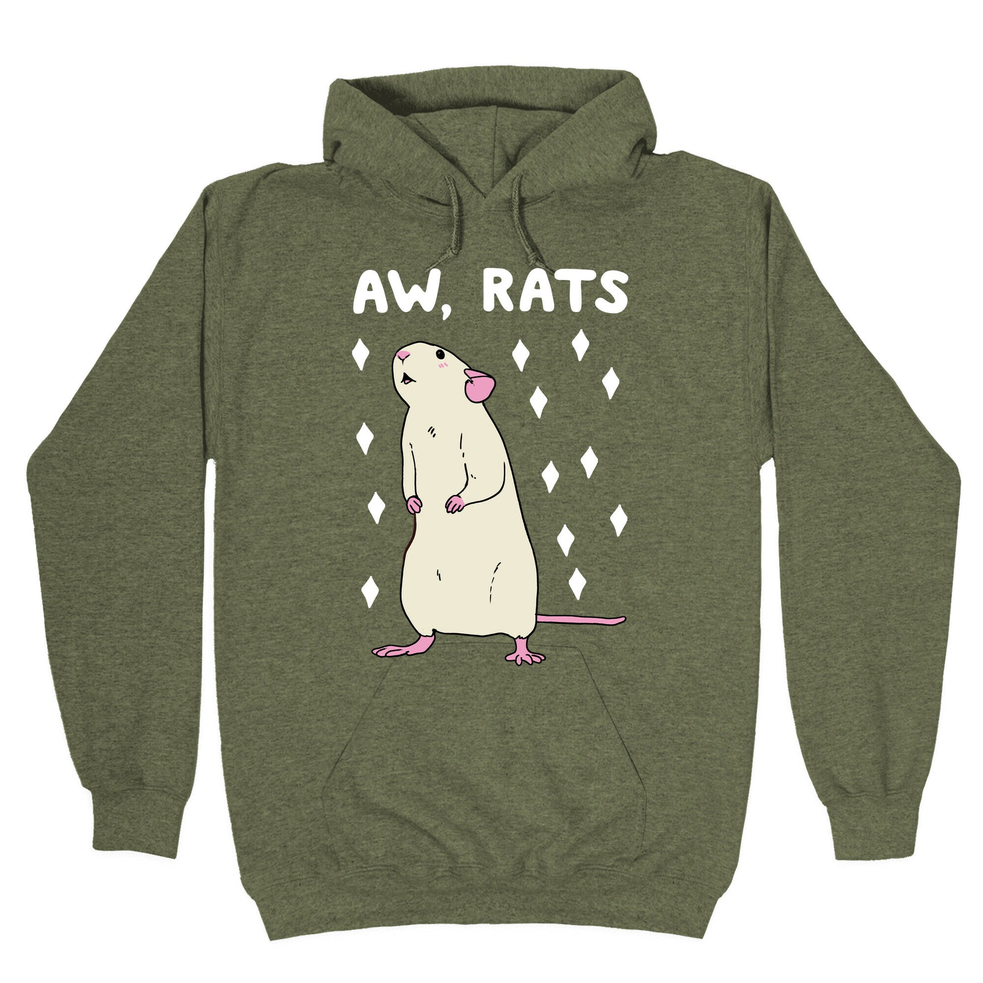 Aw, Rats Hoodie
