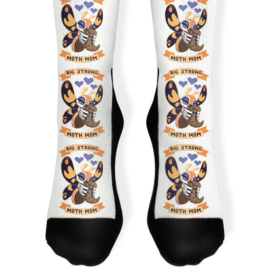 Big Strong Moth Mom Socks