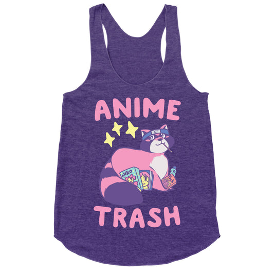Anime Trash Racerback Tank