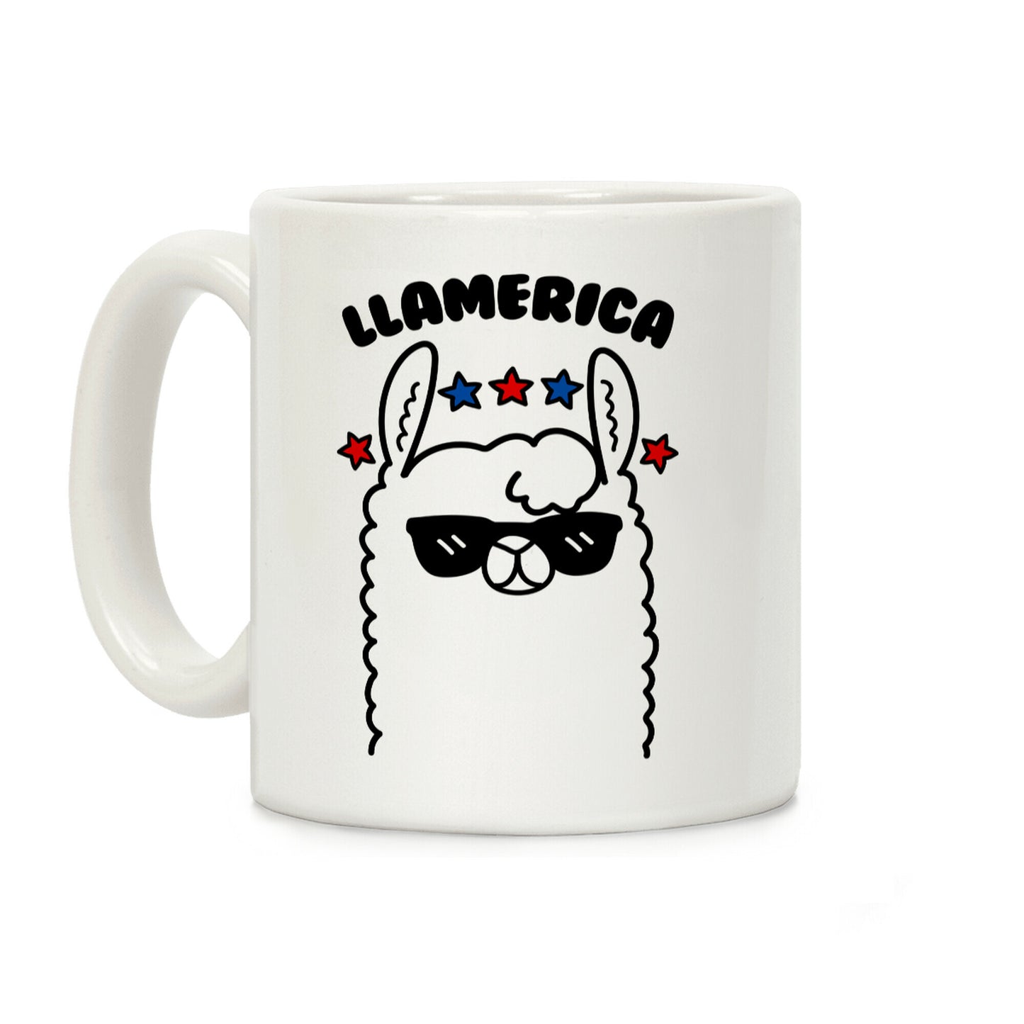 Llamerica American Llama Coffee Mug