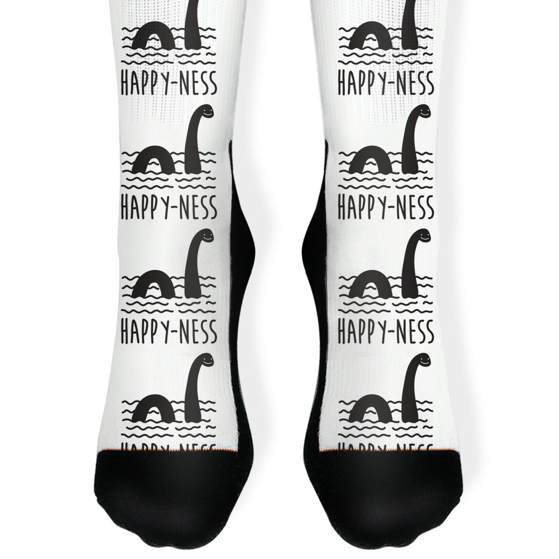 Happy-Ness Loch Ness Monster Socks