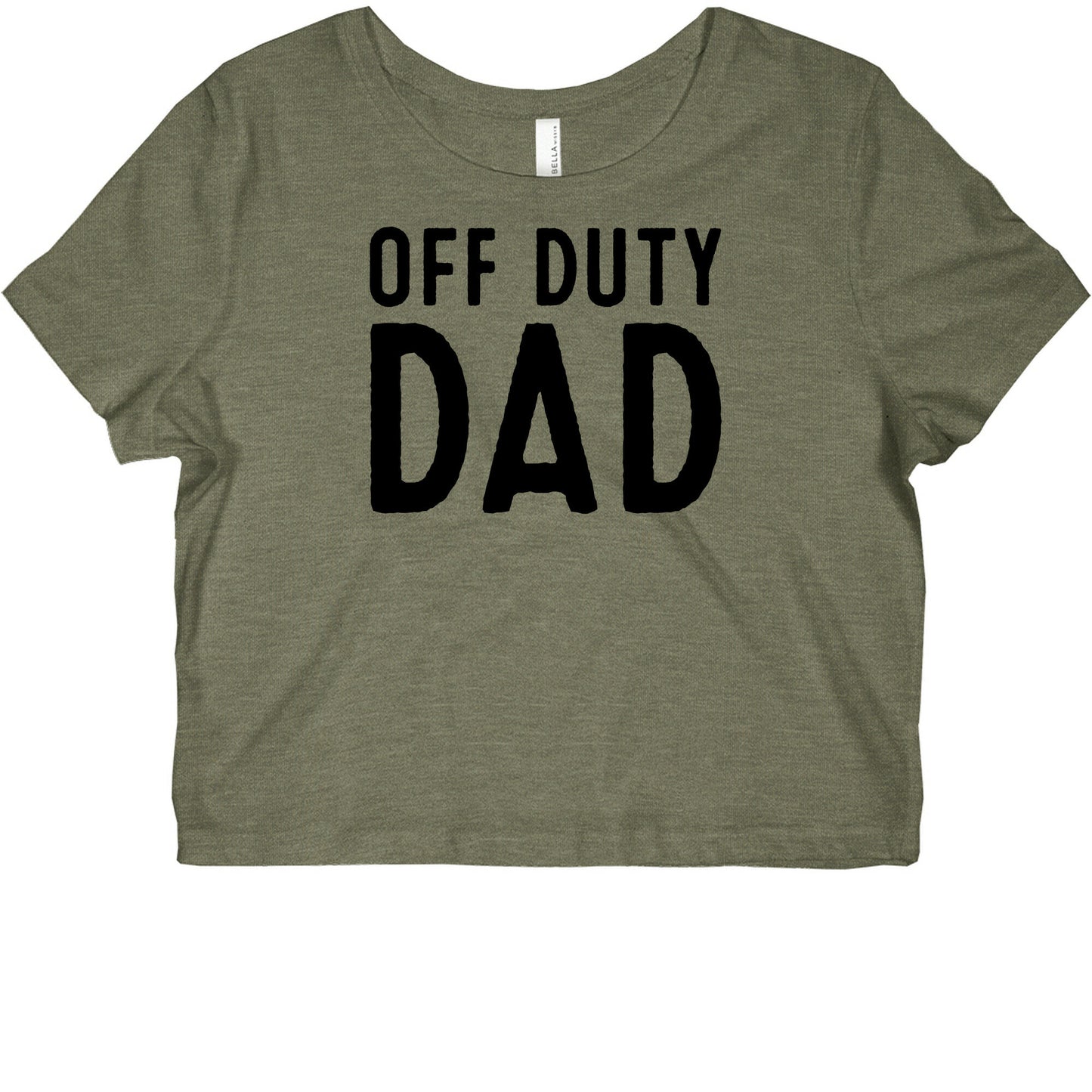 Off Duty Dad Graphic Baby Tee