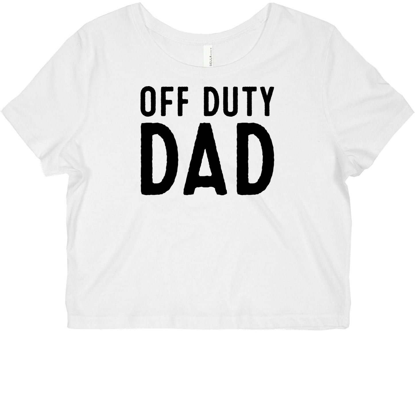 Off Duty Dad Graphic Baby Tee