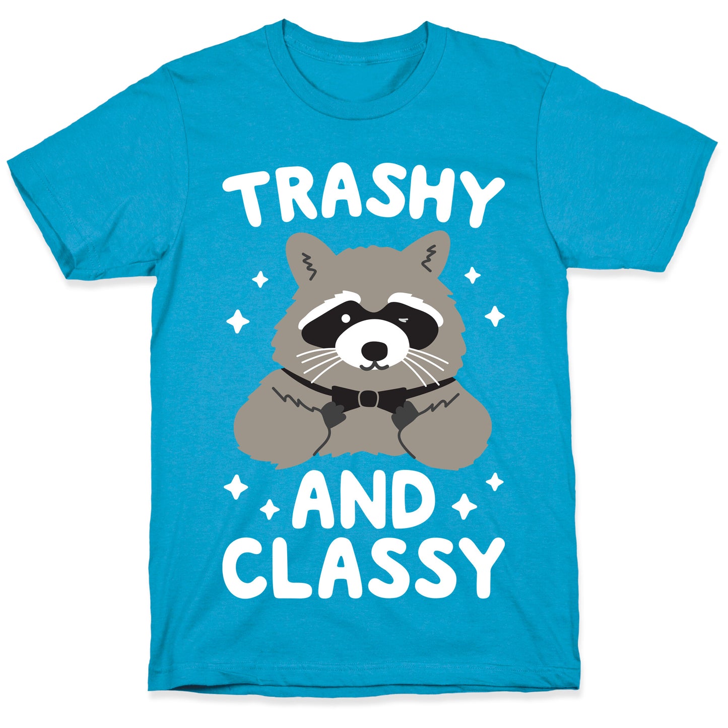 Trashy And Classy Raccoon Unisex Triblend Tee