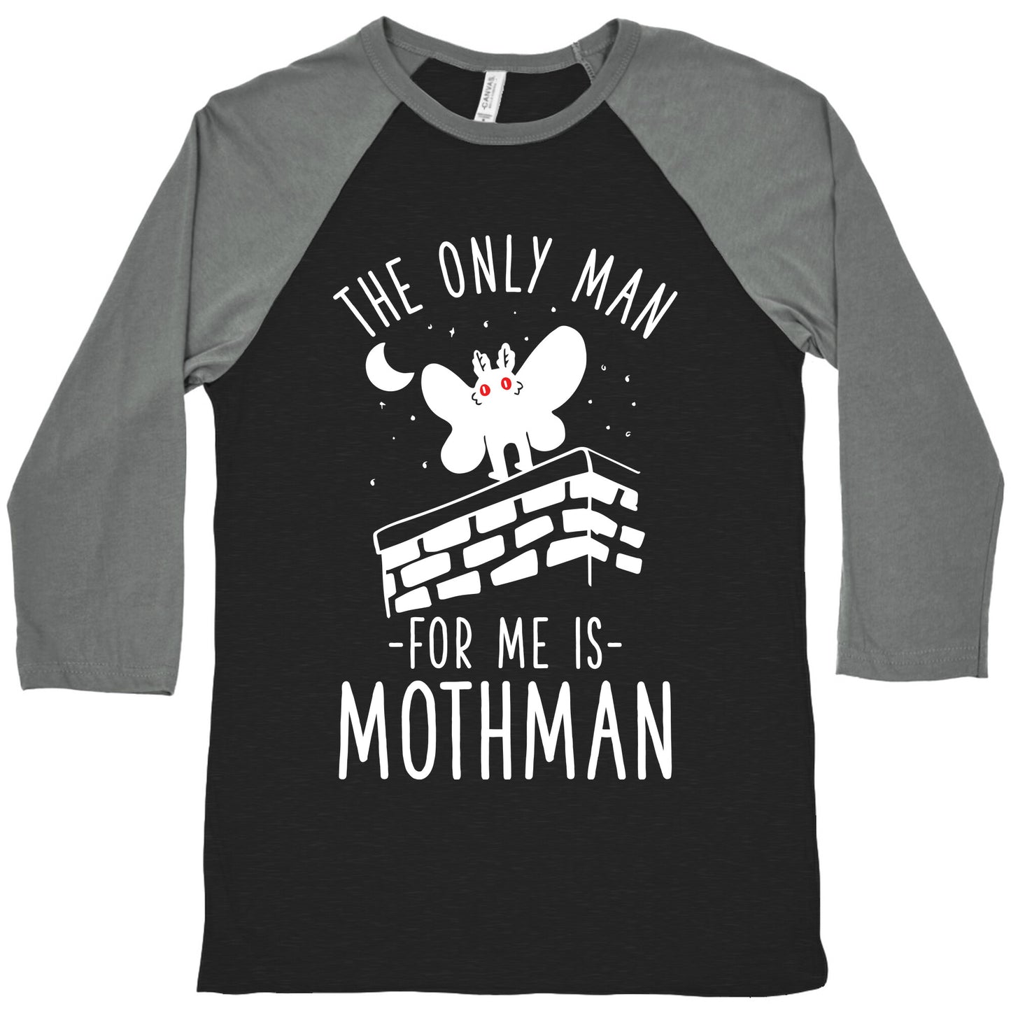 The Only Man for Me is Mothman Baseball Tee