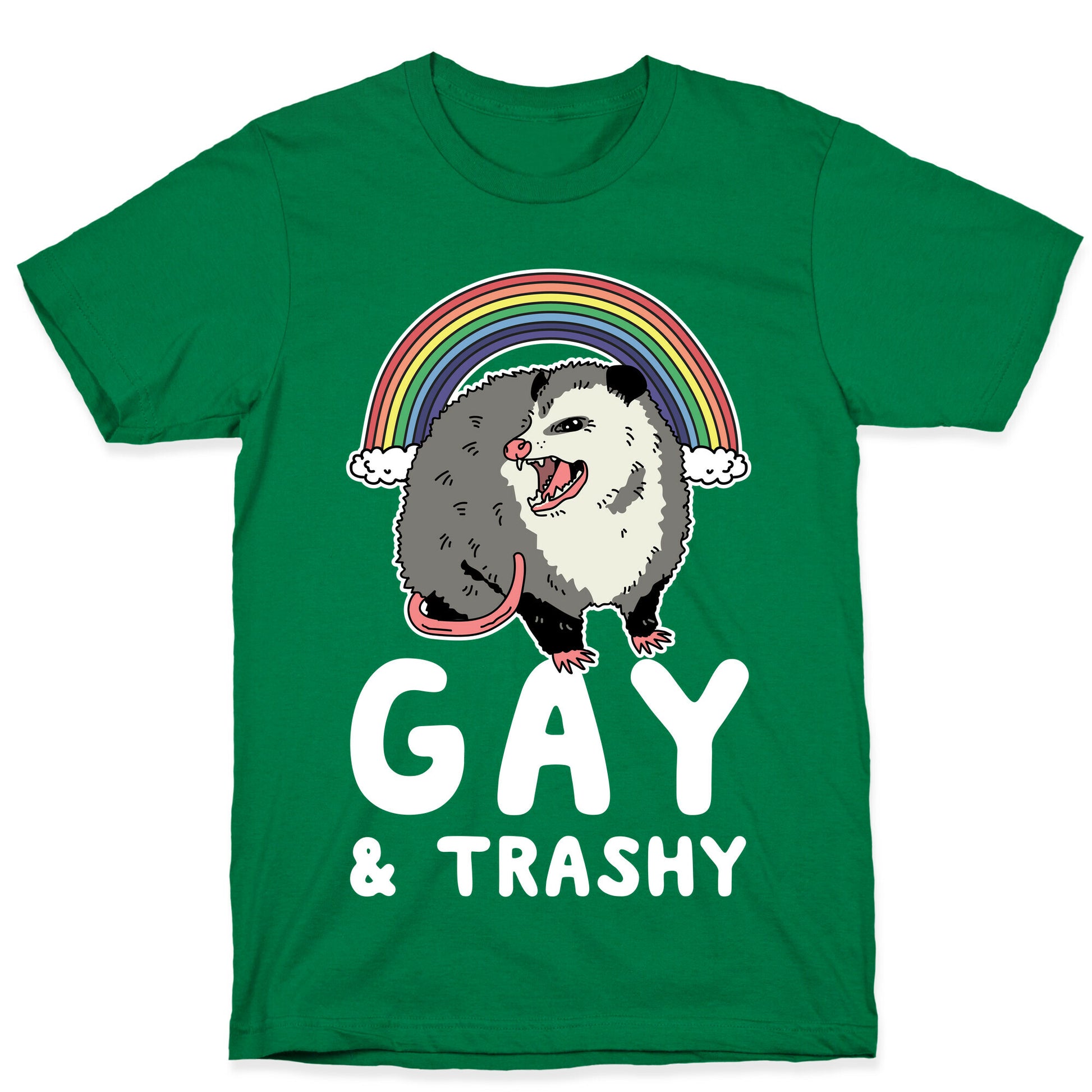 Gay and Trashy Possum T-Shirt