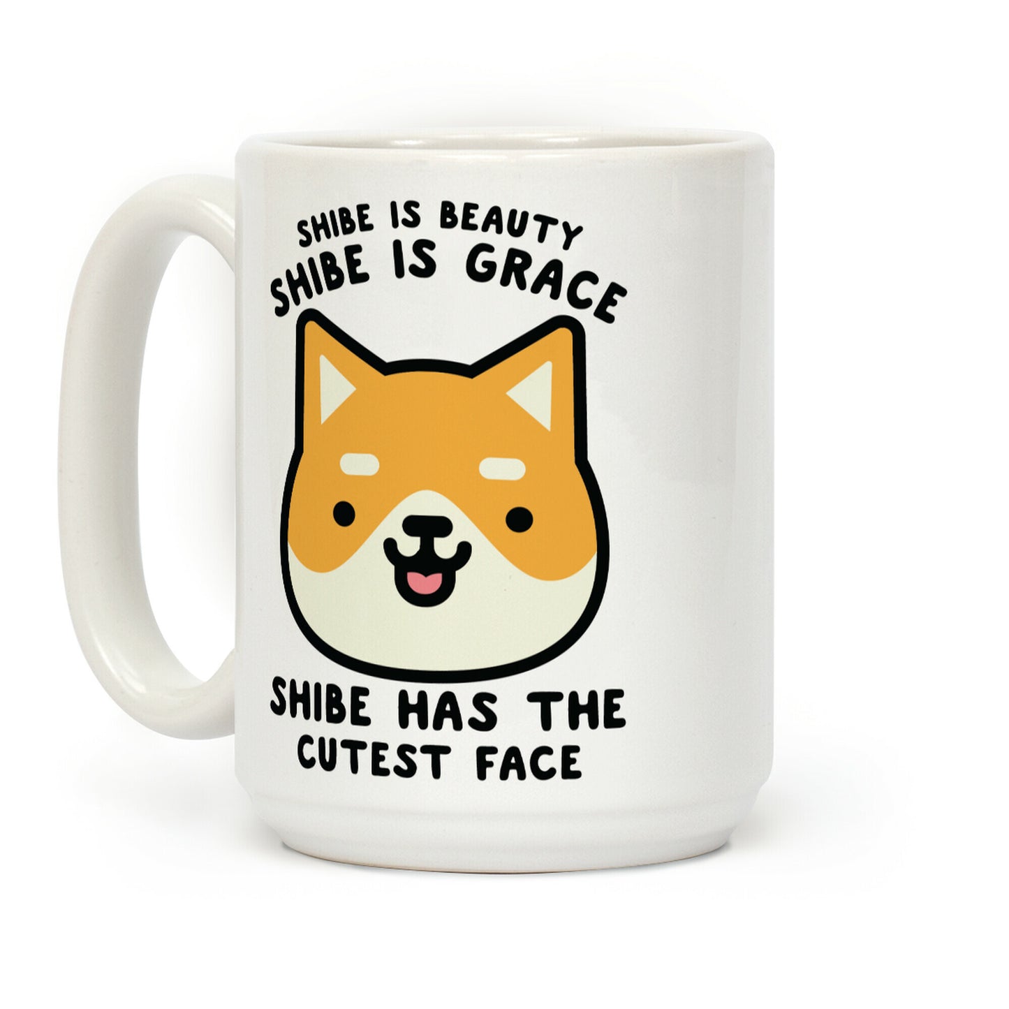 Shibe has the Cutest Face Coffee Mug