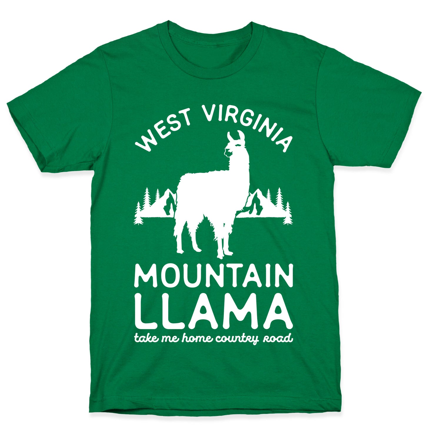 Mountain Llama Take Me Home T-Shirt