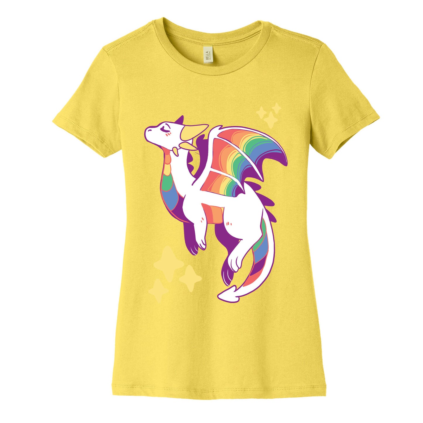 Gay Pride Dragon Women's Cotton Tee