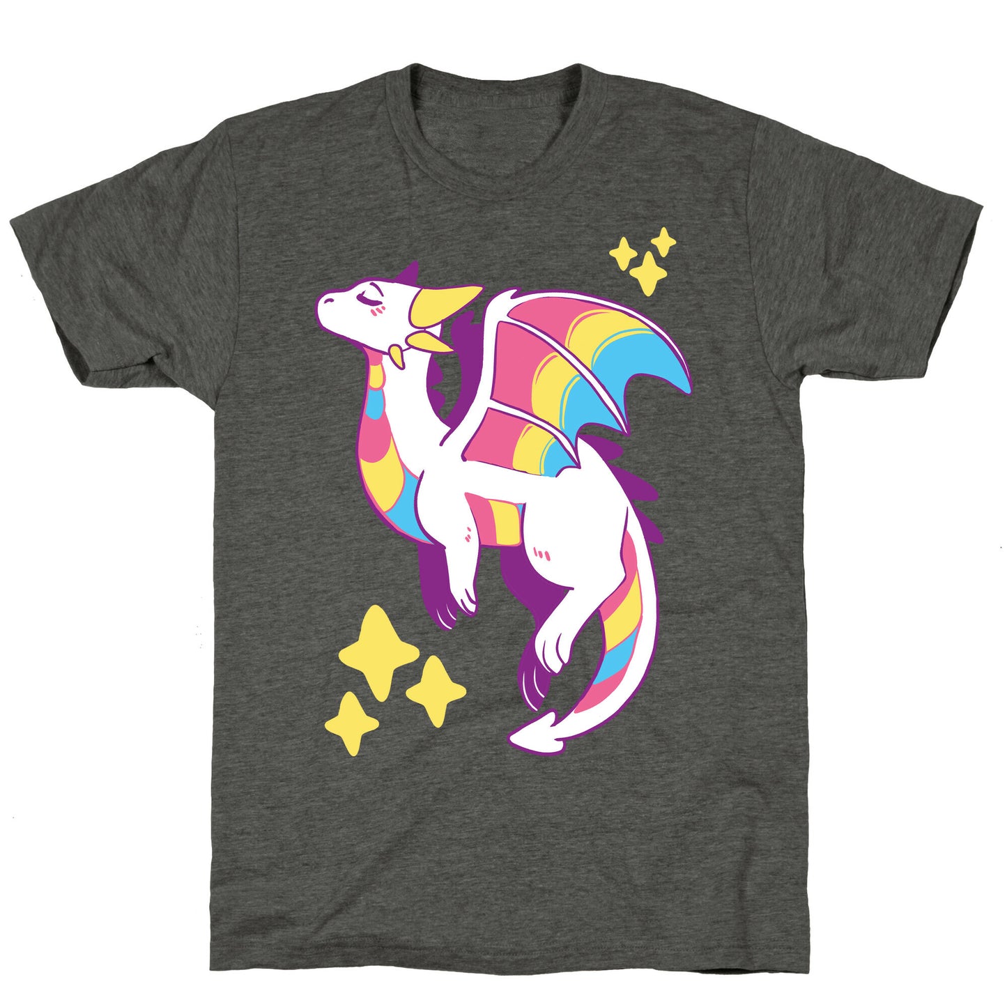 Pan Pride Dragon Unisex Triblend Tee