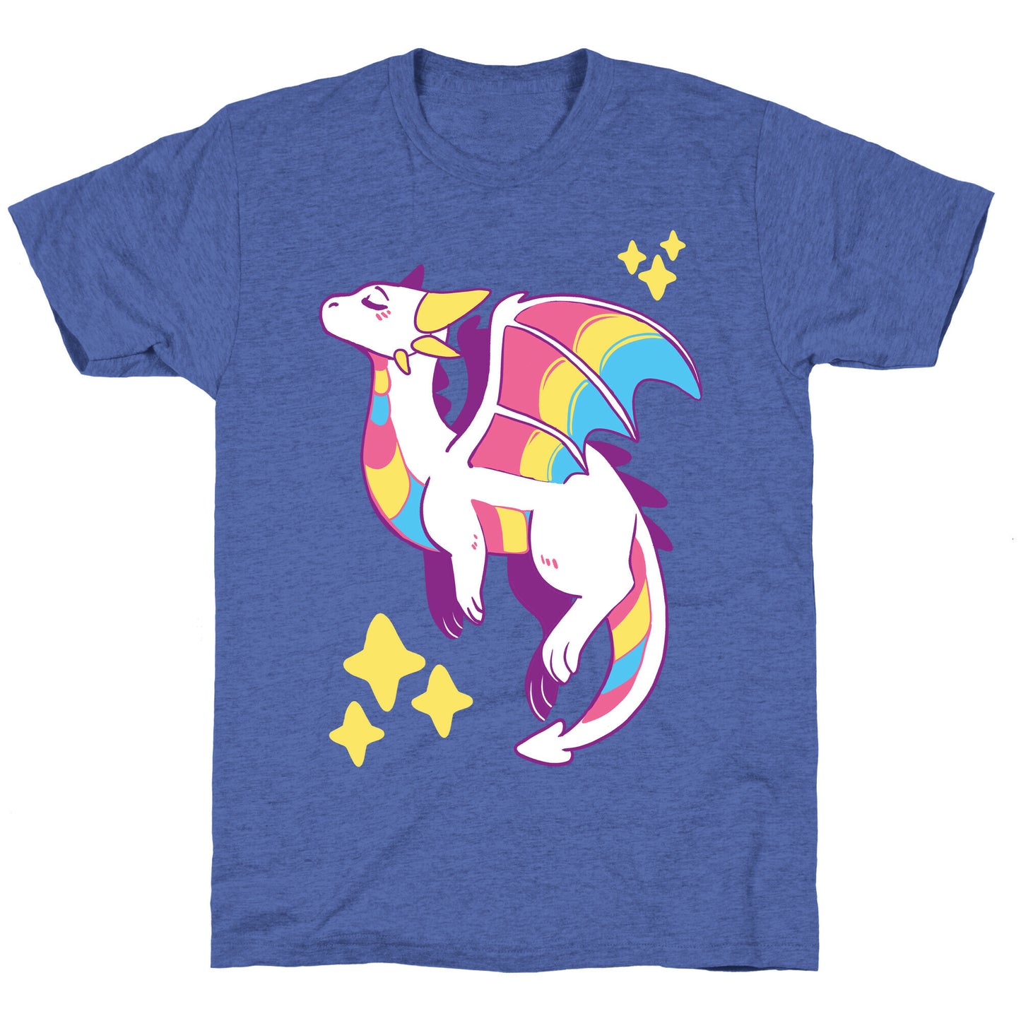 Pan Pride Dragon Unisex Triblend Tee