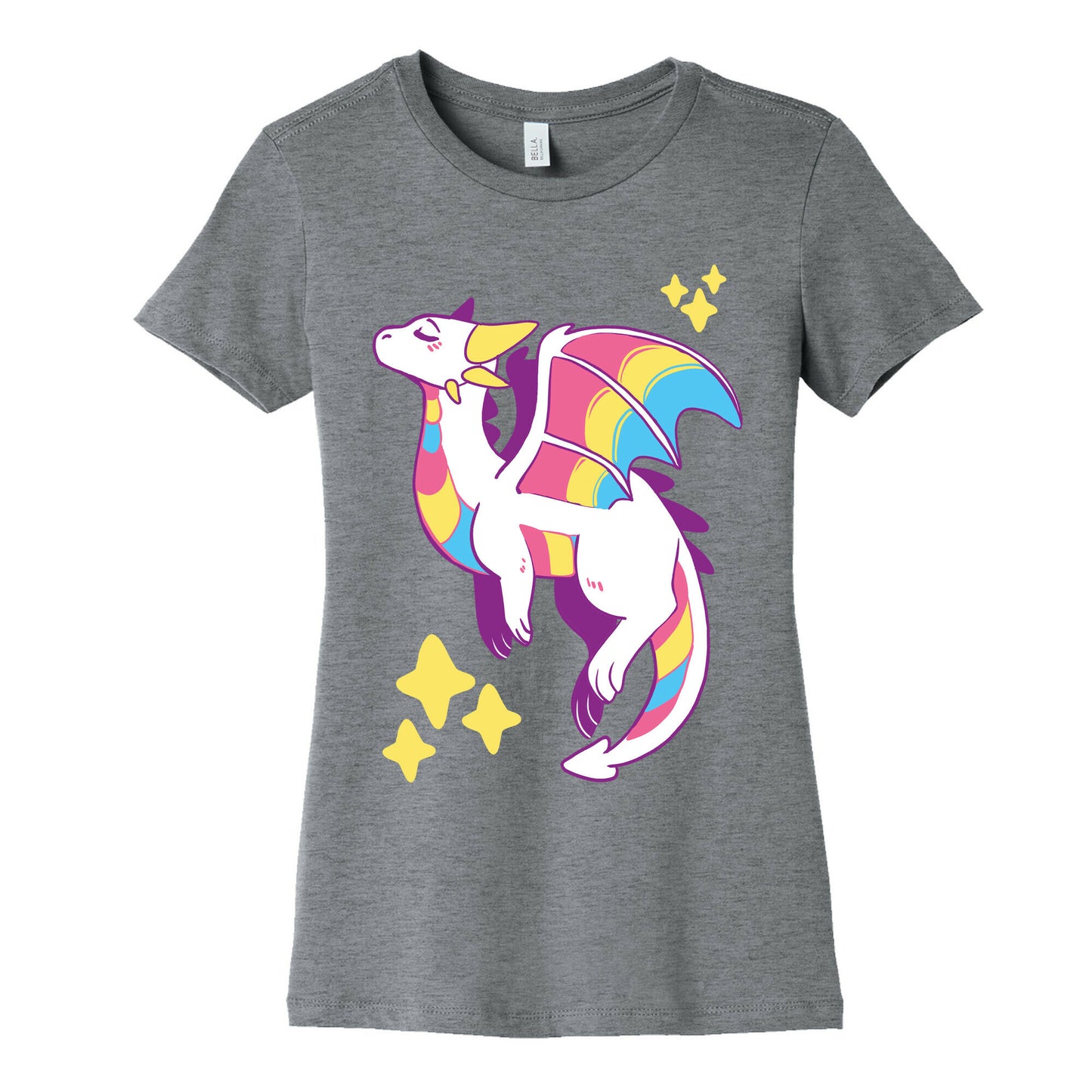 Pan Pride Dragon Women's Cotton Tee