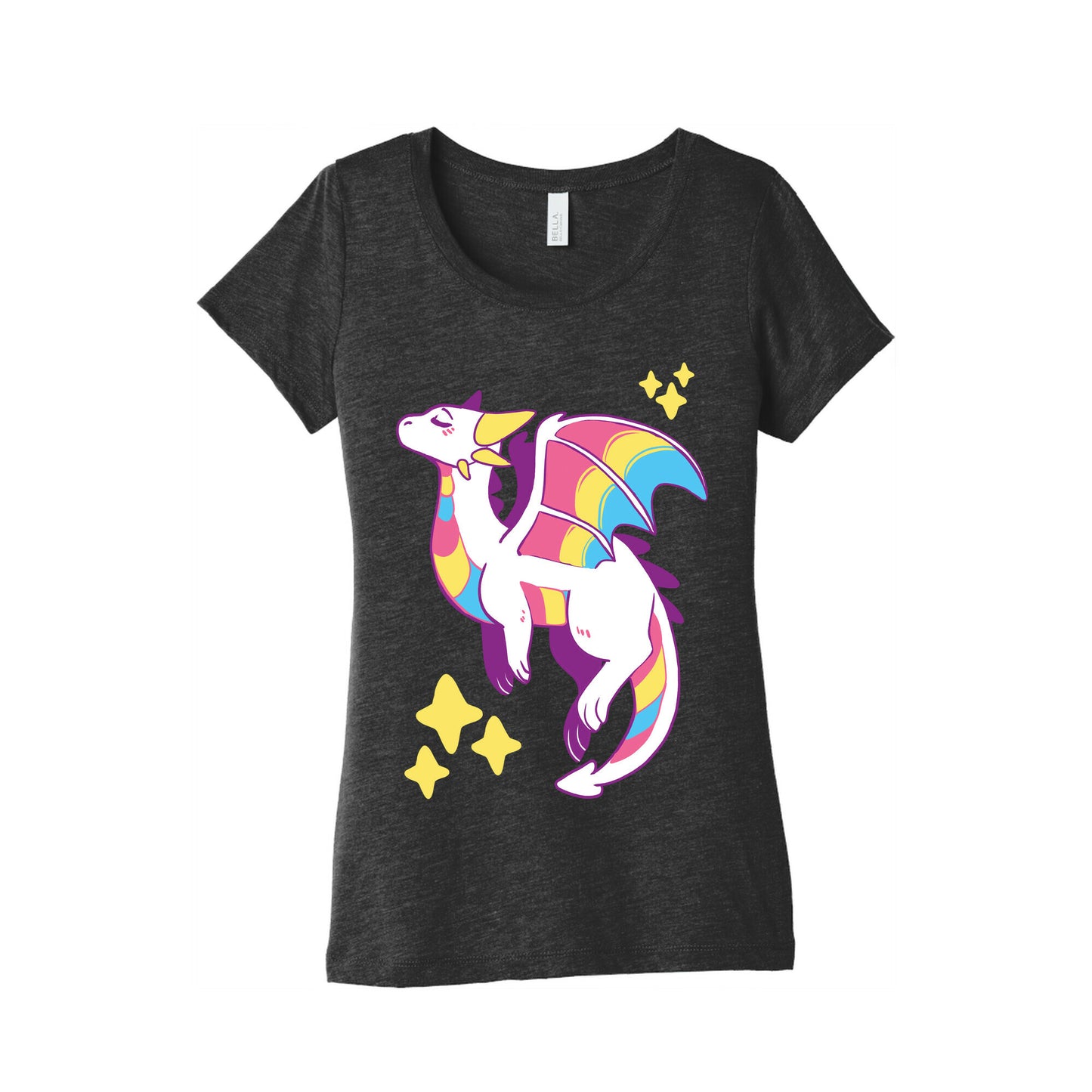 Pan Pride Dragon Women's Triblend Tee