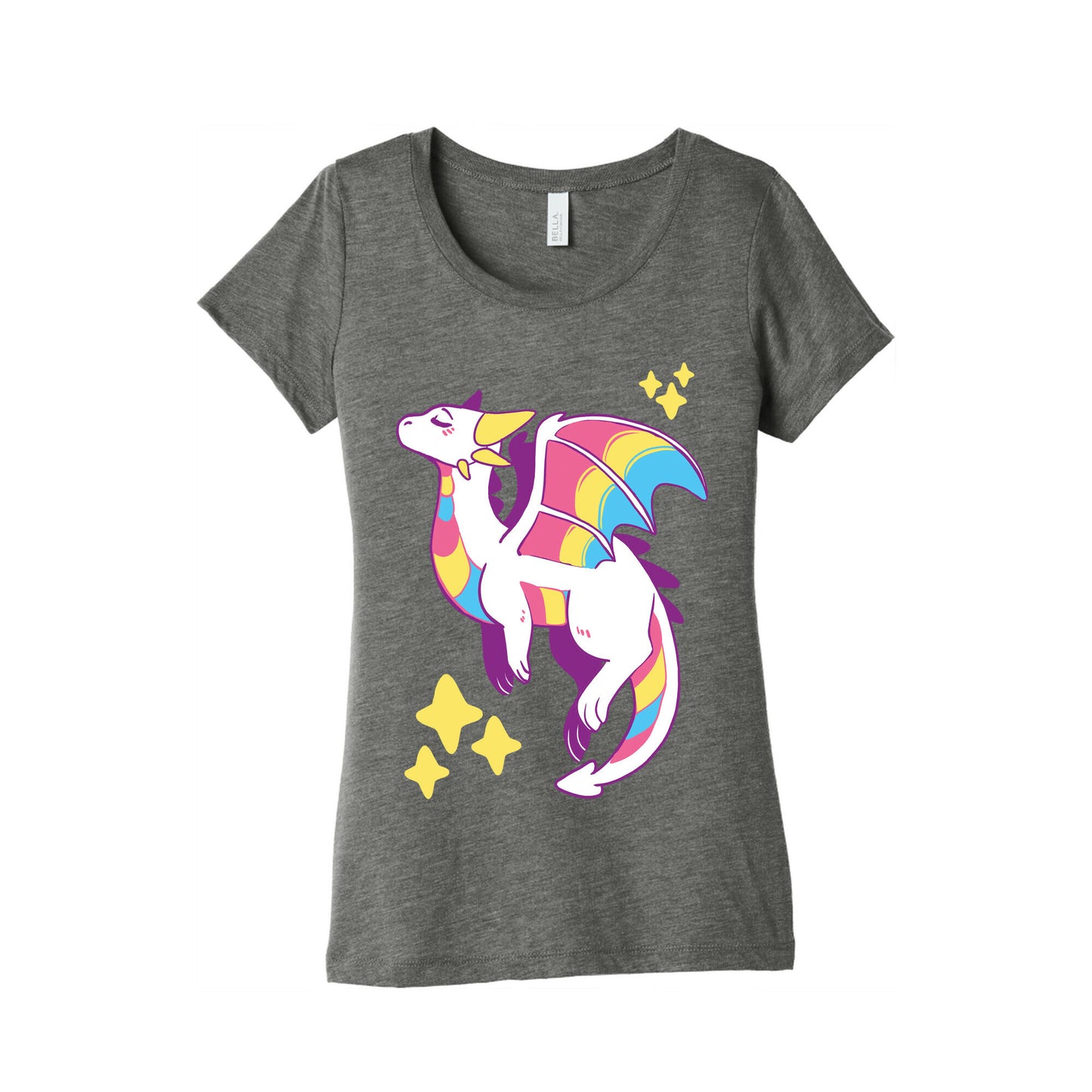 Pan Pride Dragon Women's Triblend Tee