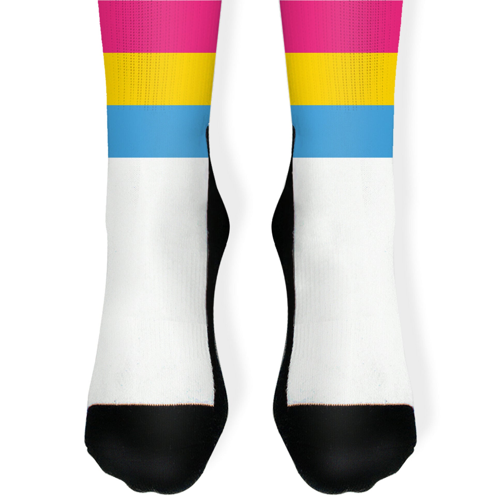 Pansexual Pride Flag Socks