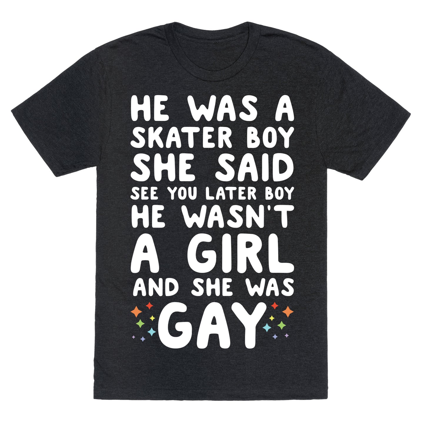 He Was A Skater Boy Unisex Triblend Tee
