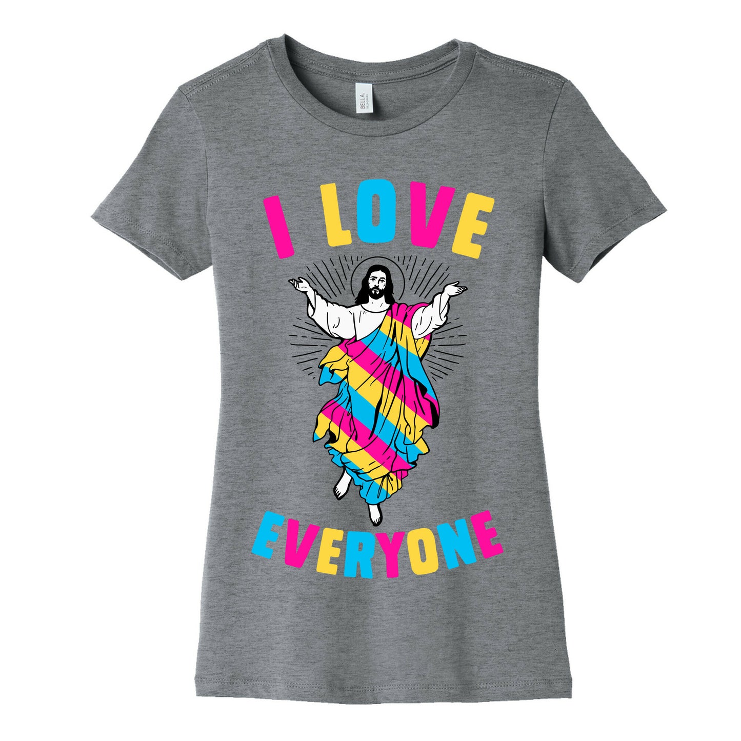 I Love Everyone (Jesus) Women's Cotton Tee