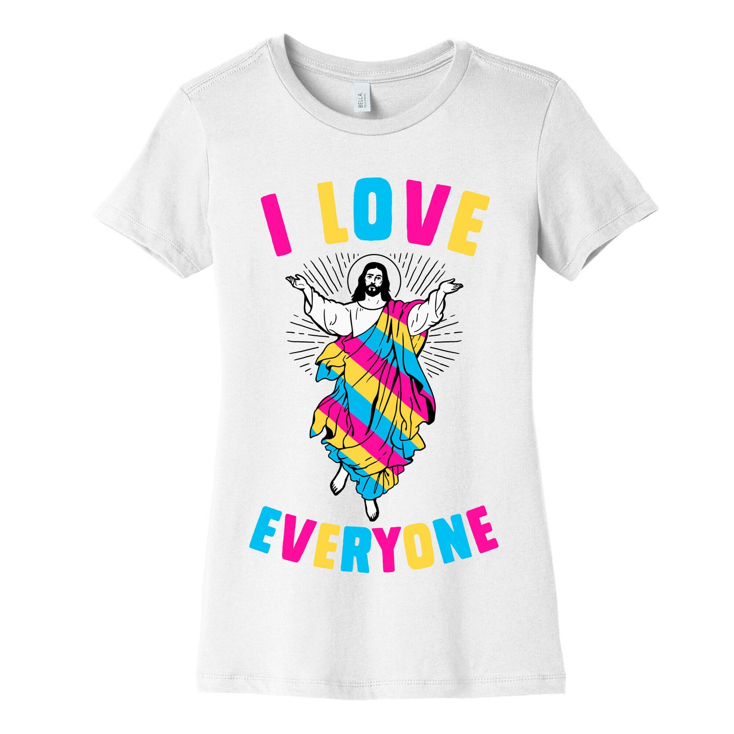 I Love Everyone (Jesus) Women's Cotton Tee