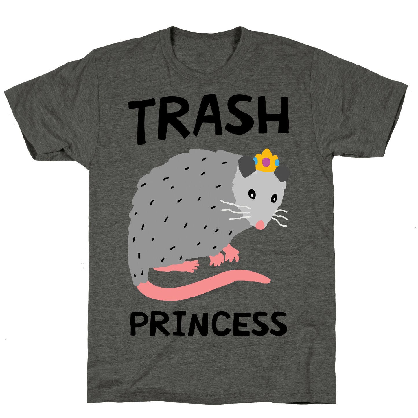 Trash Princess Unisex Triblend Tee