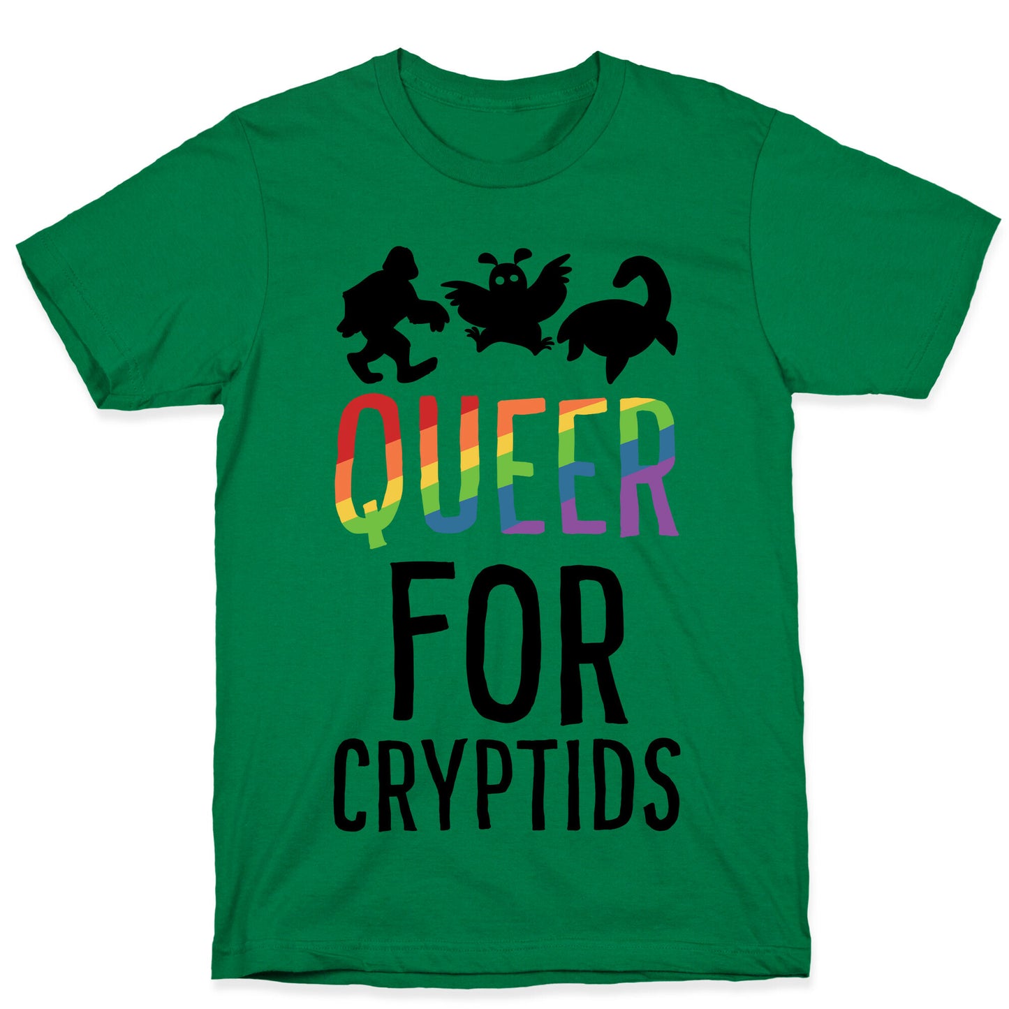 Queer for Cryptids T-Shirt