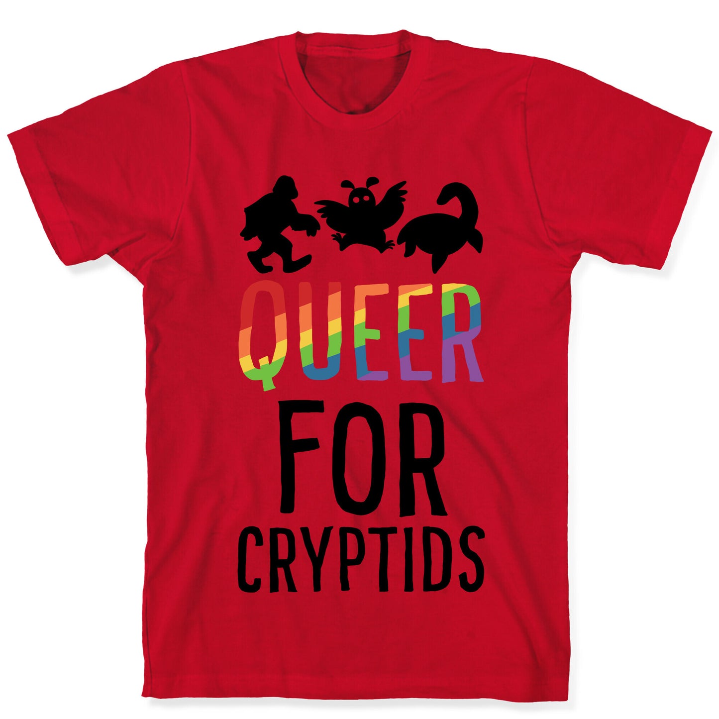 Queer for Cryptids T-Shirt