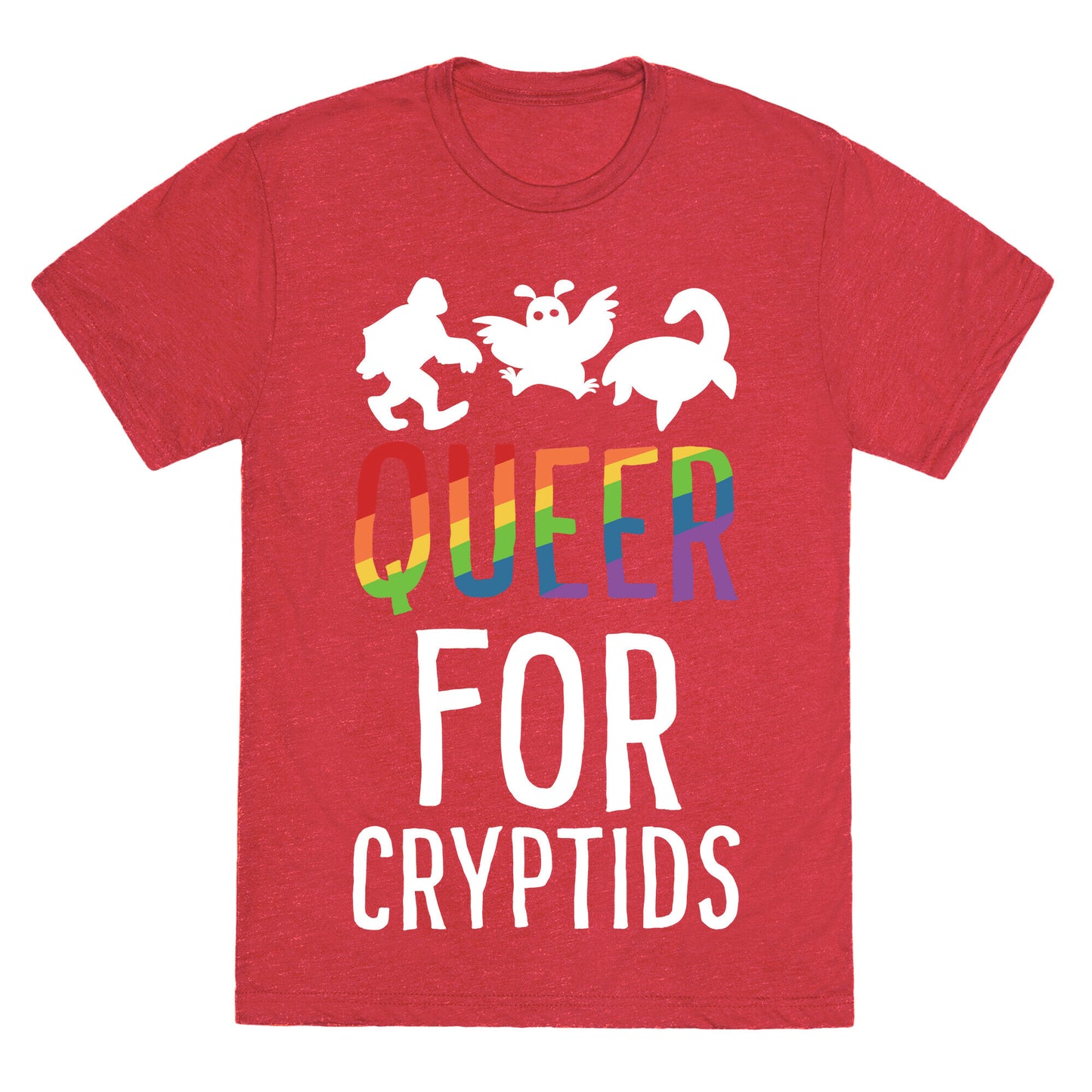 Queer for Cryptids Unisex Triblend Tee