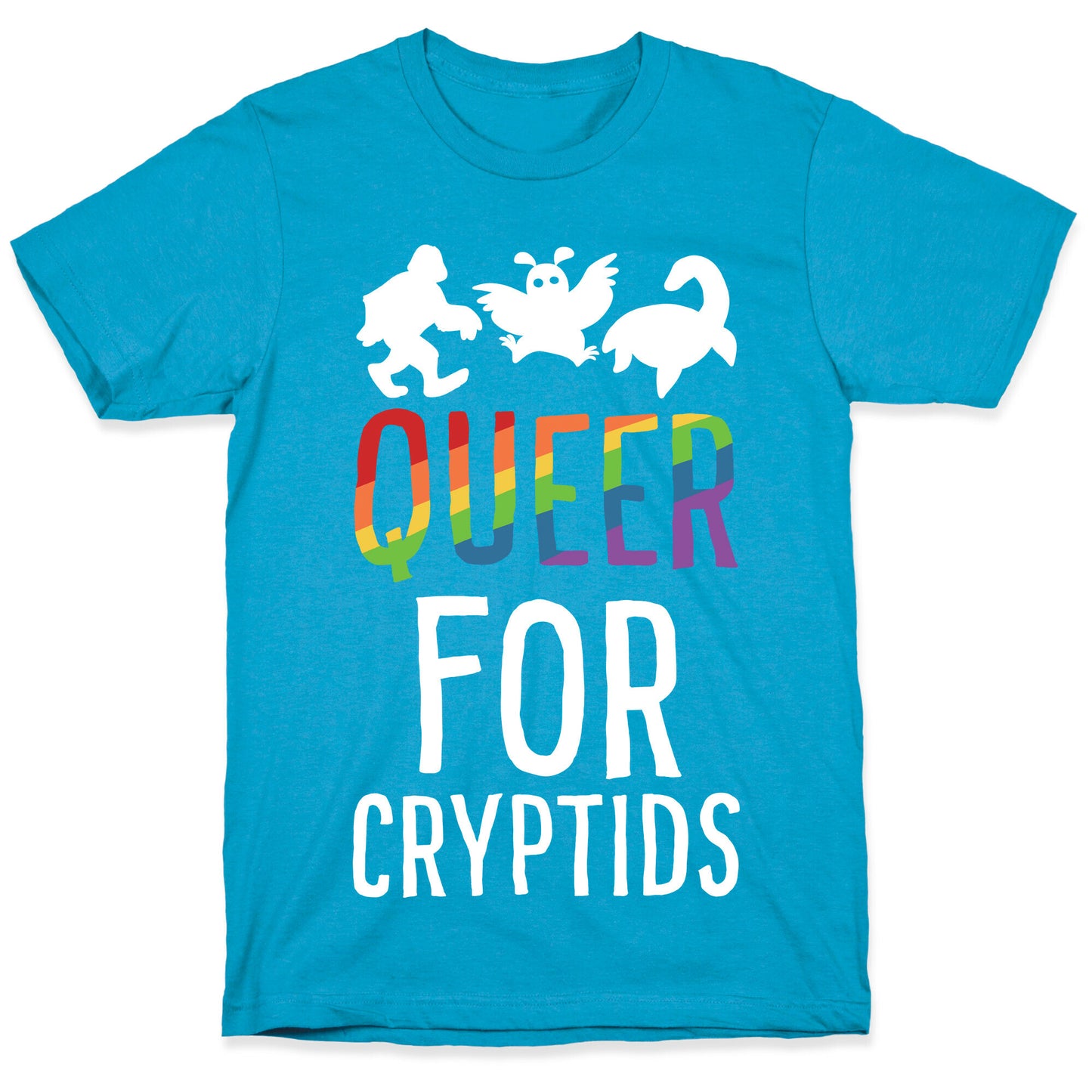 Queer for Cryptids Unisex Triblend Tee