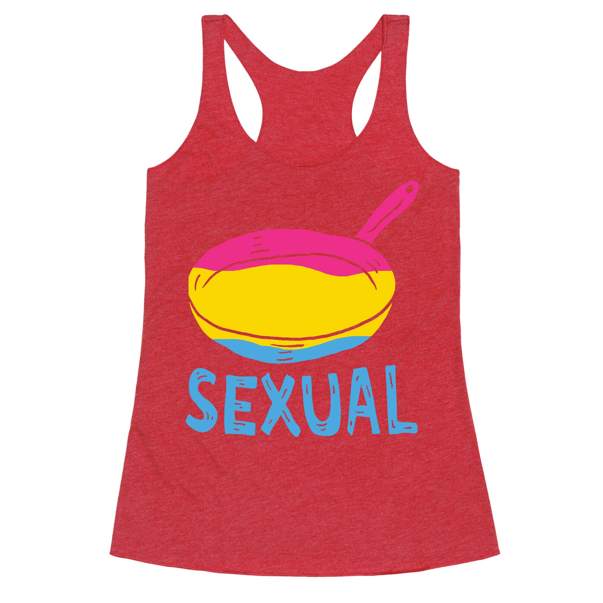 Pan Sexual Racerback Tank