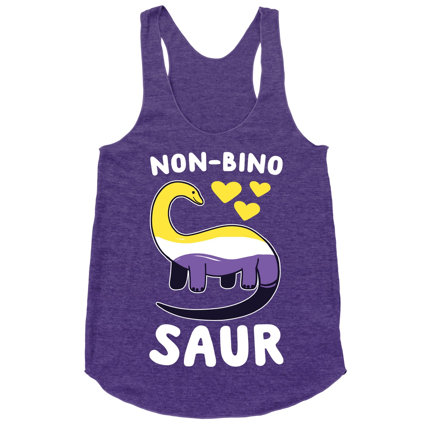 Non-Binosaur Racerback Tank