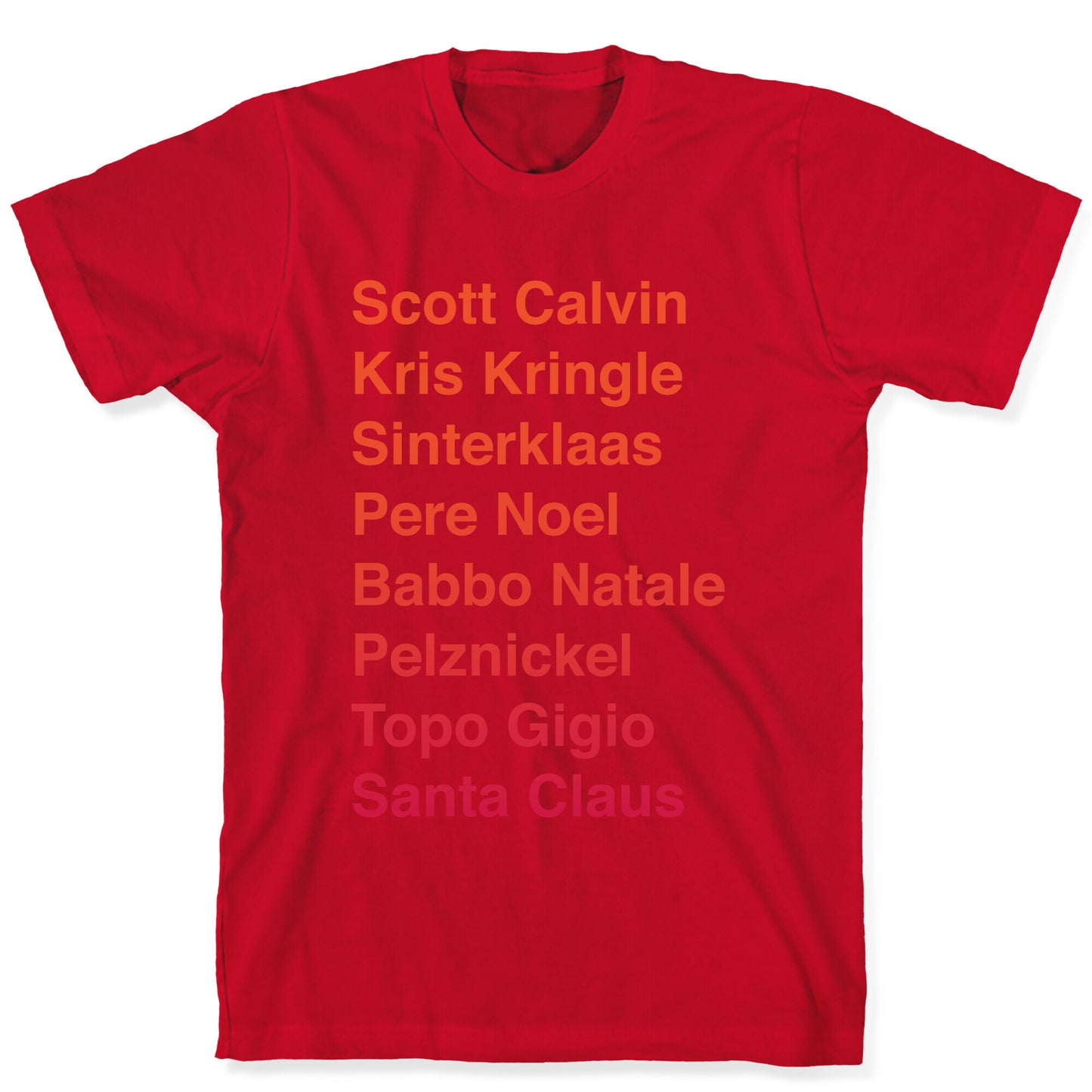 Santa List T-Shirt