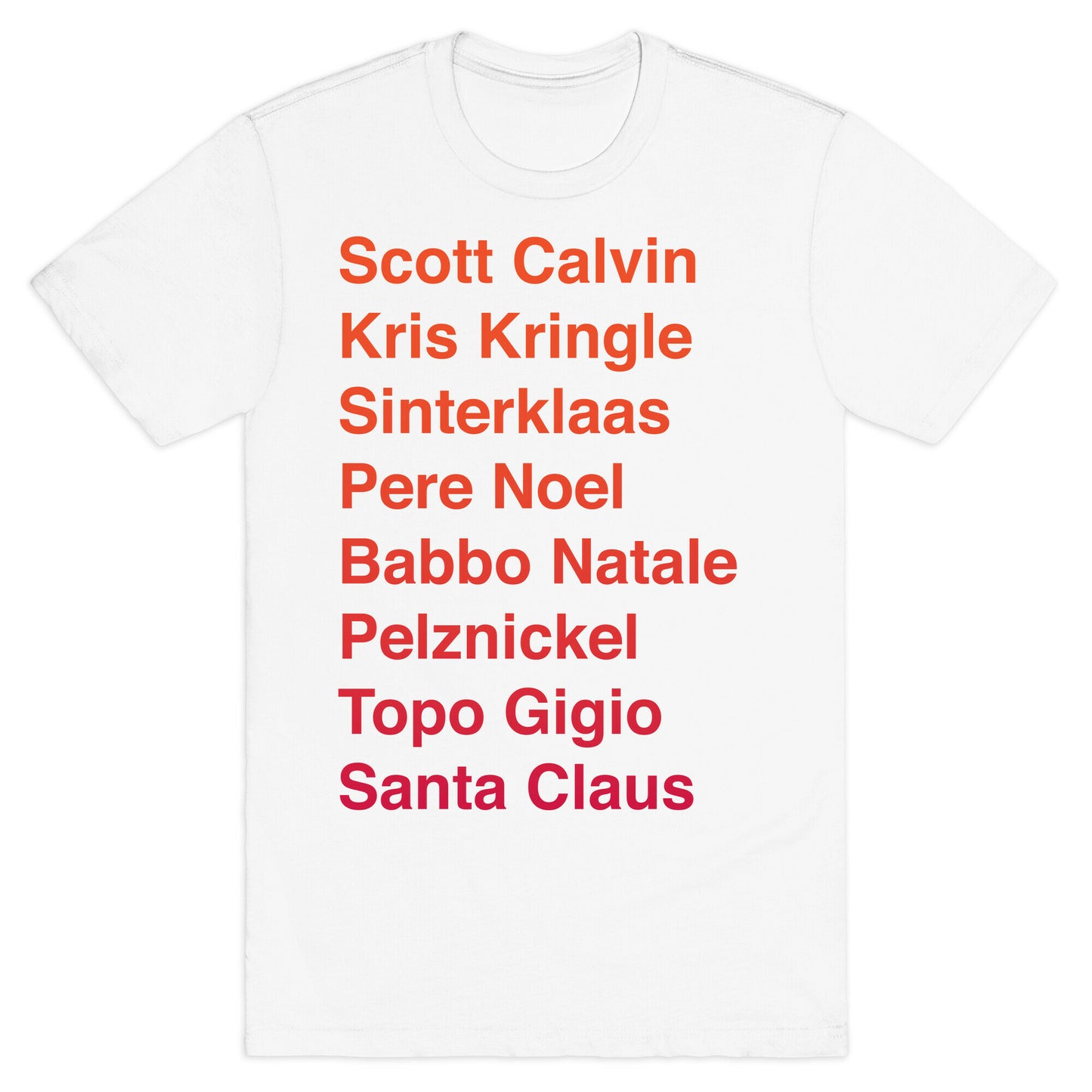 Santa List T-Shirt
