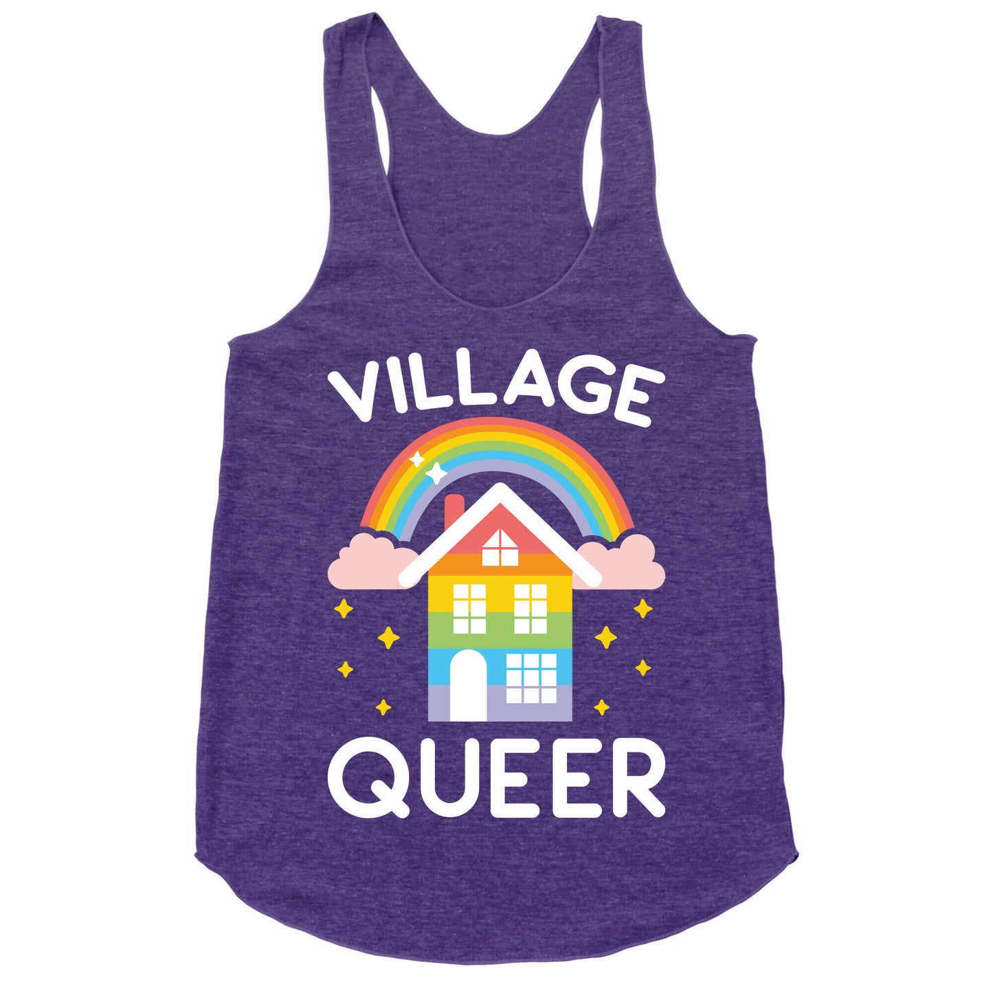 Village Queer Racerback Tank