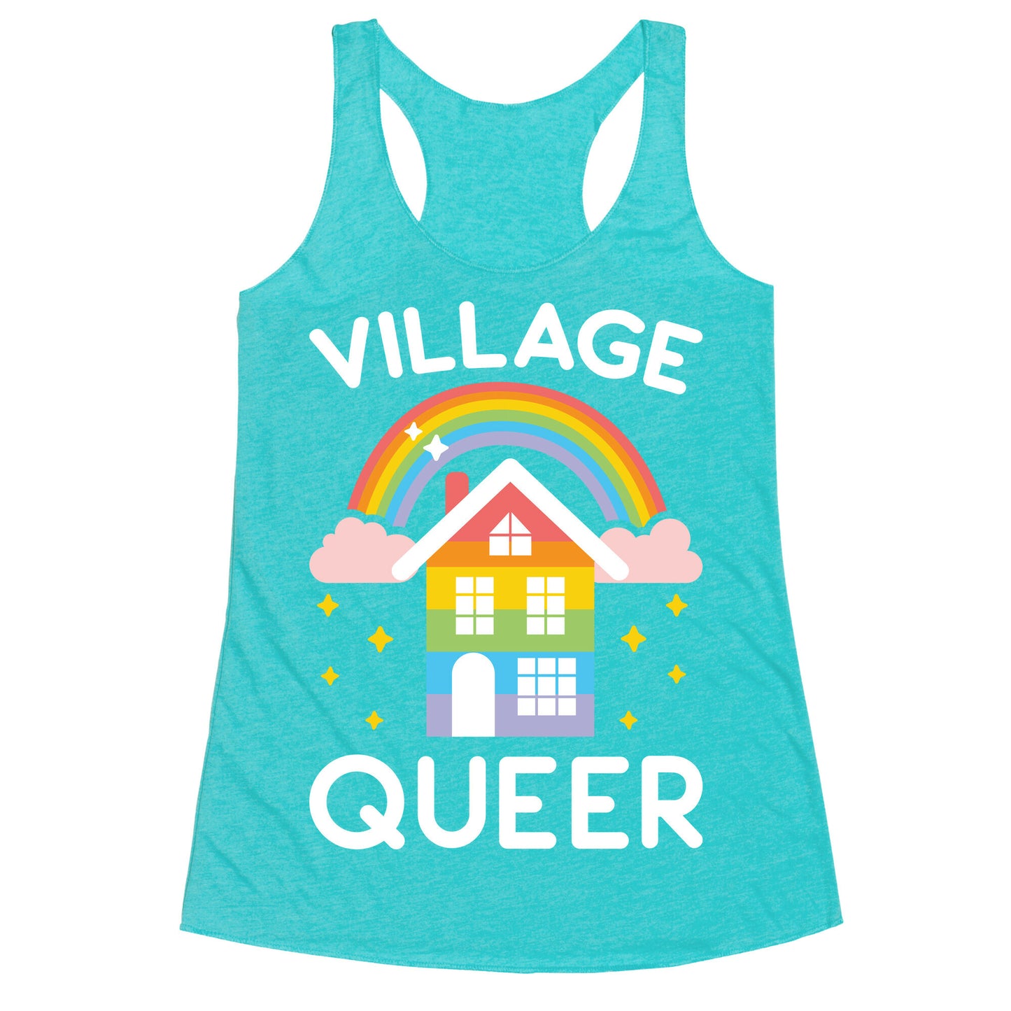 Village Queer Racerback Tank
