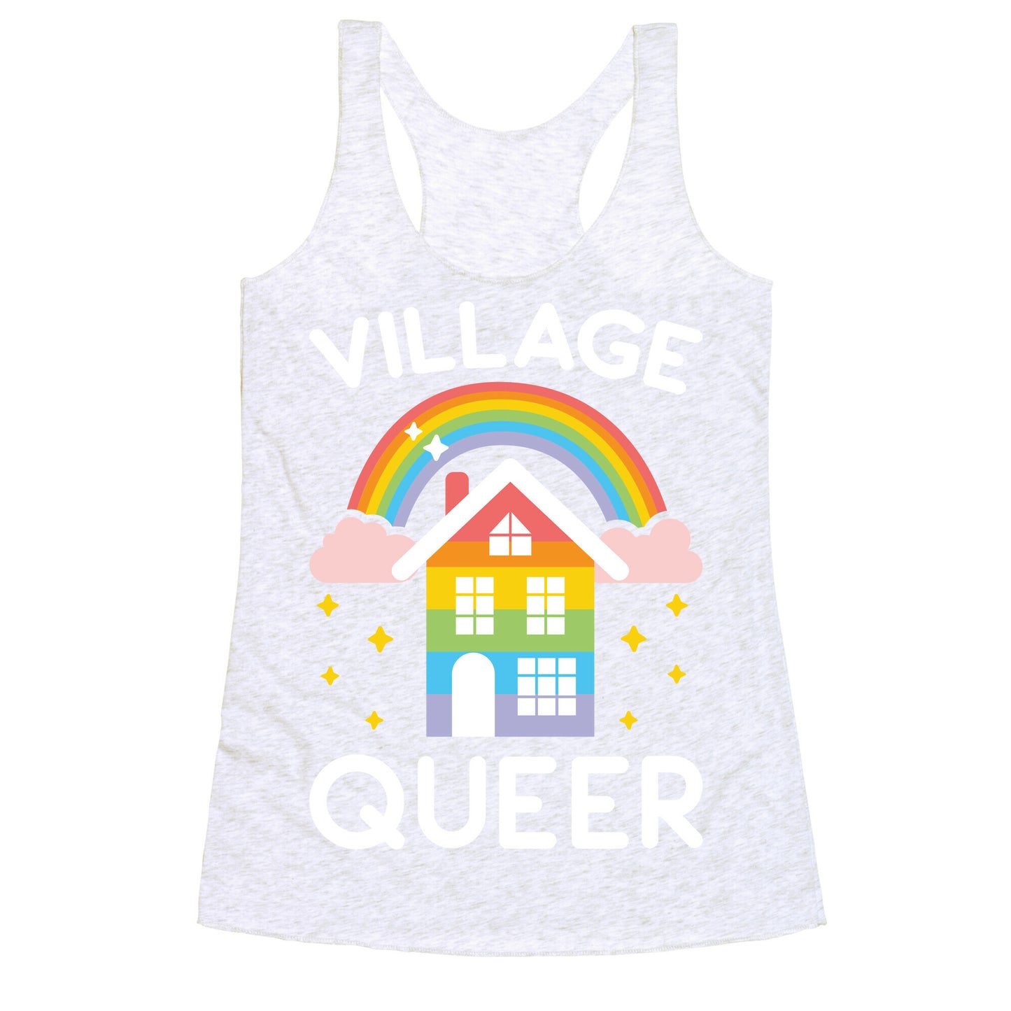 Village Queer Racerback Tank