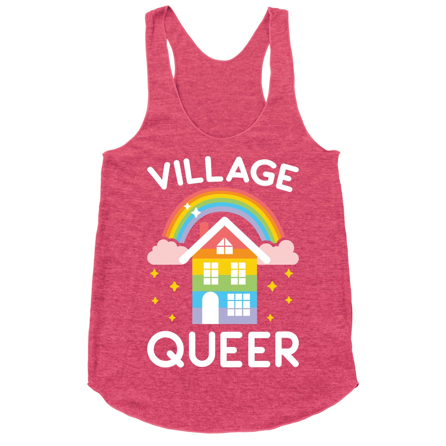Village Queer Racerback Tank