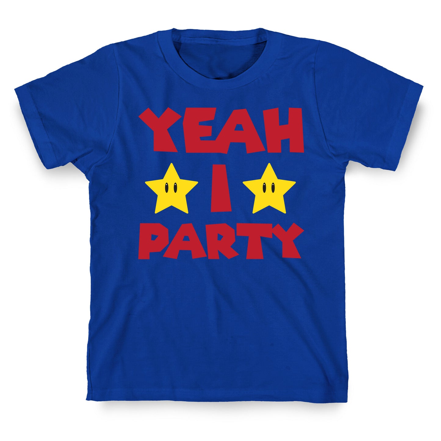 Yeah I Party Mario Parody T-Shirt