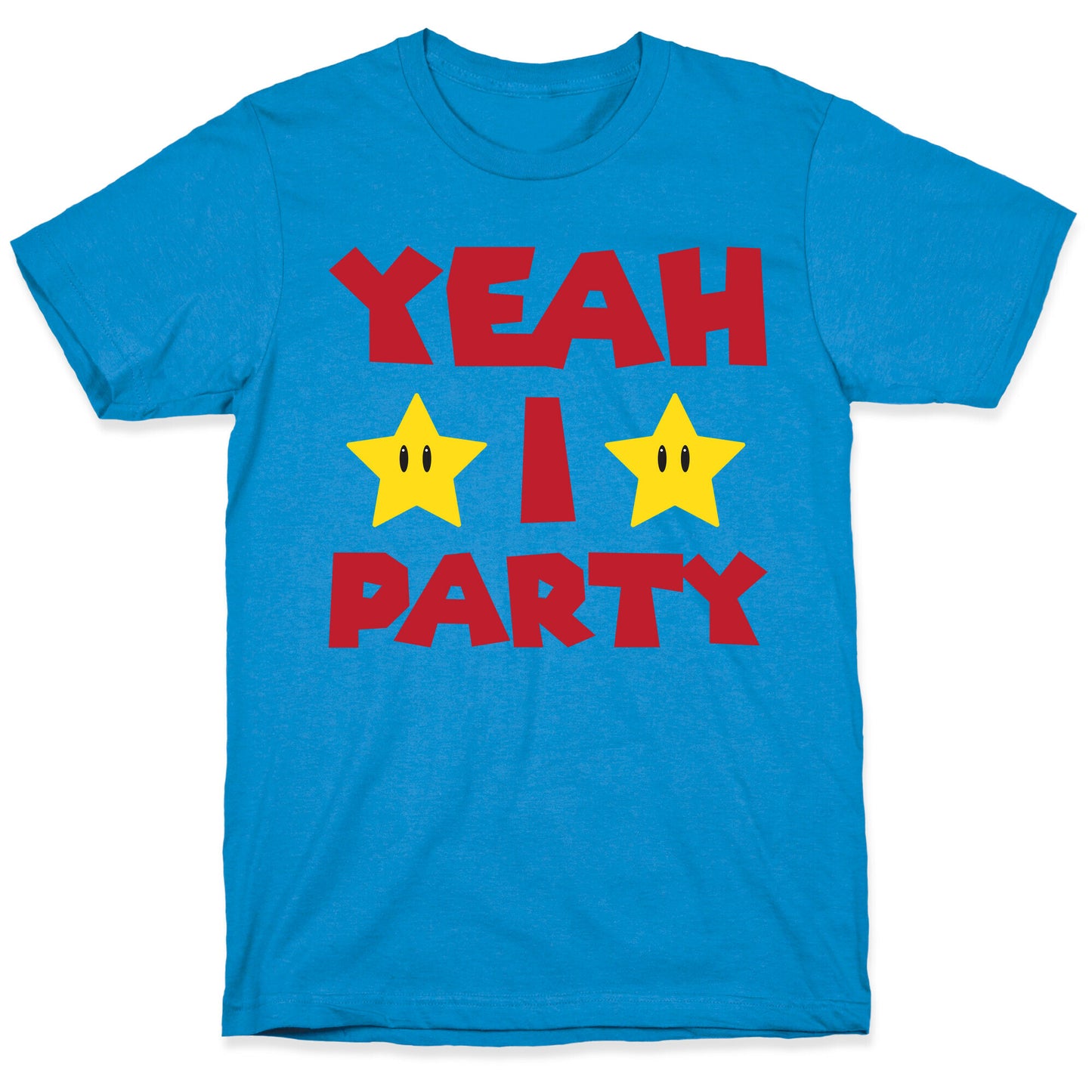Yeah I Party Mario Parody T-Shirt