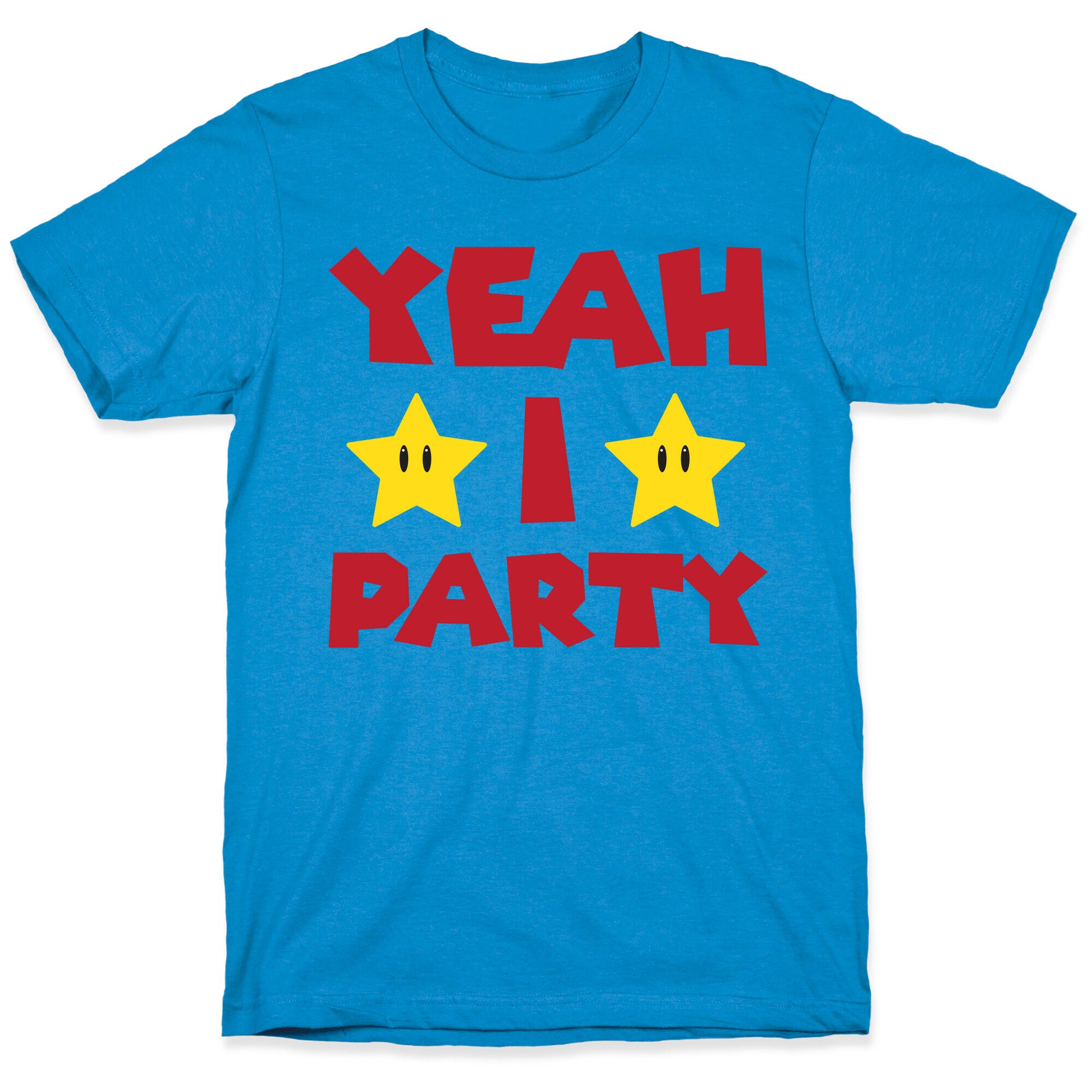 Yeah I Party Mario Parody T-Shirt