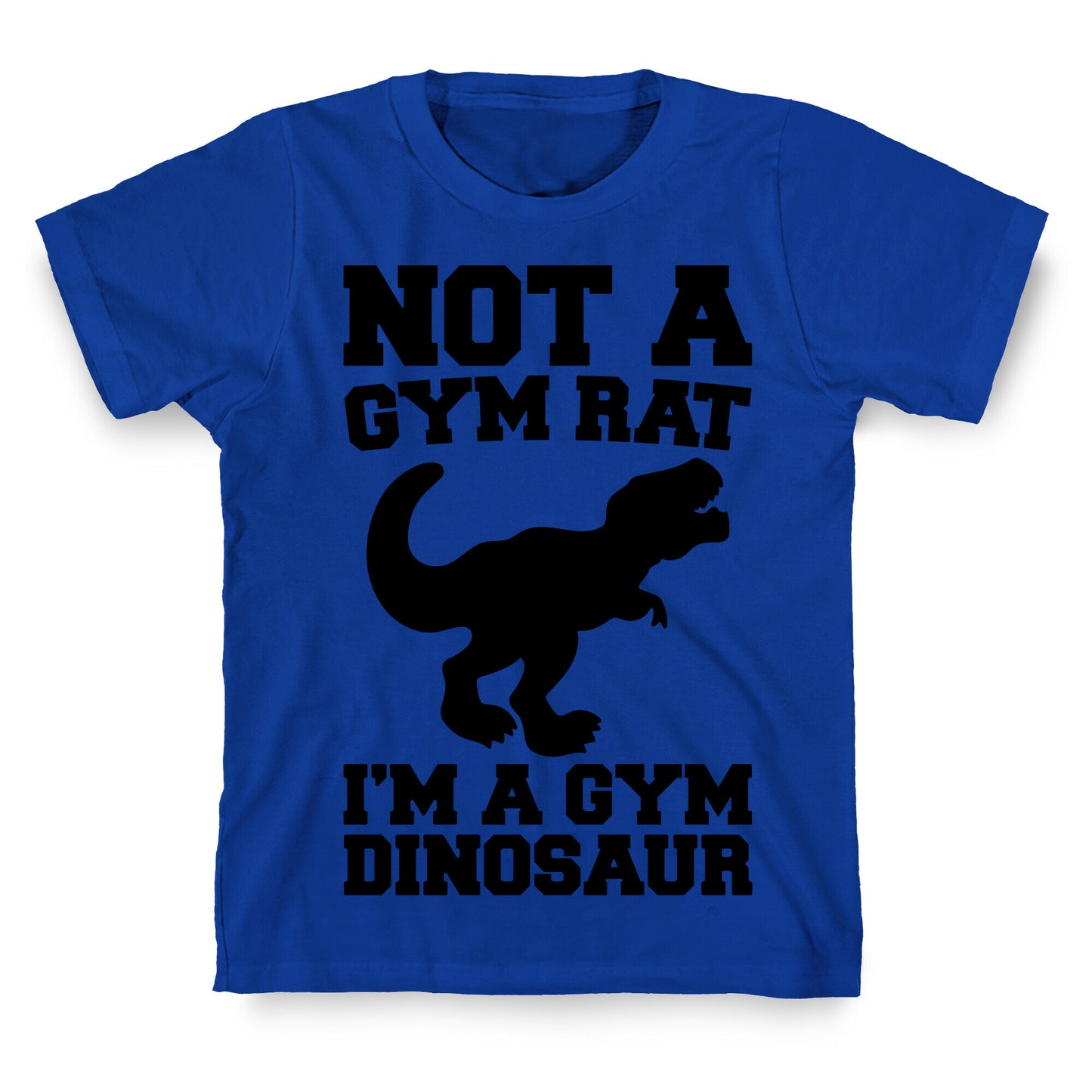 Not A Gym Rat I'm A Gym Dinosaur  T-Shirt