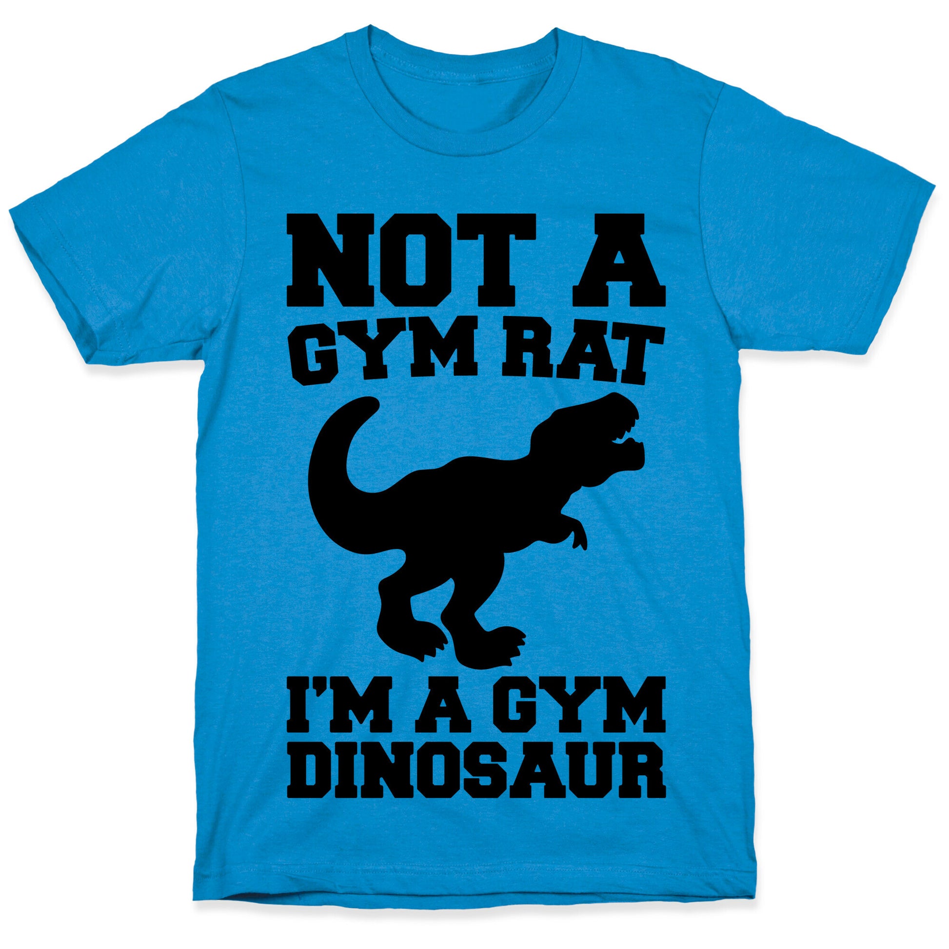Not A Gym Rat I'm A Gym Dinosaur  T-Shirt
