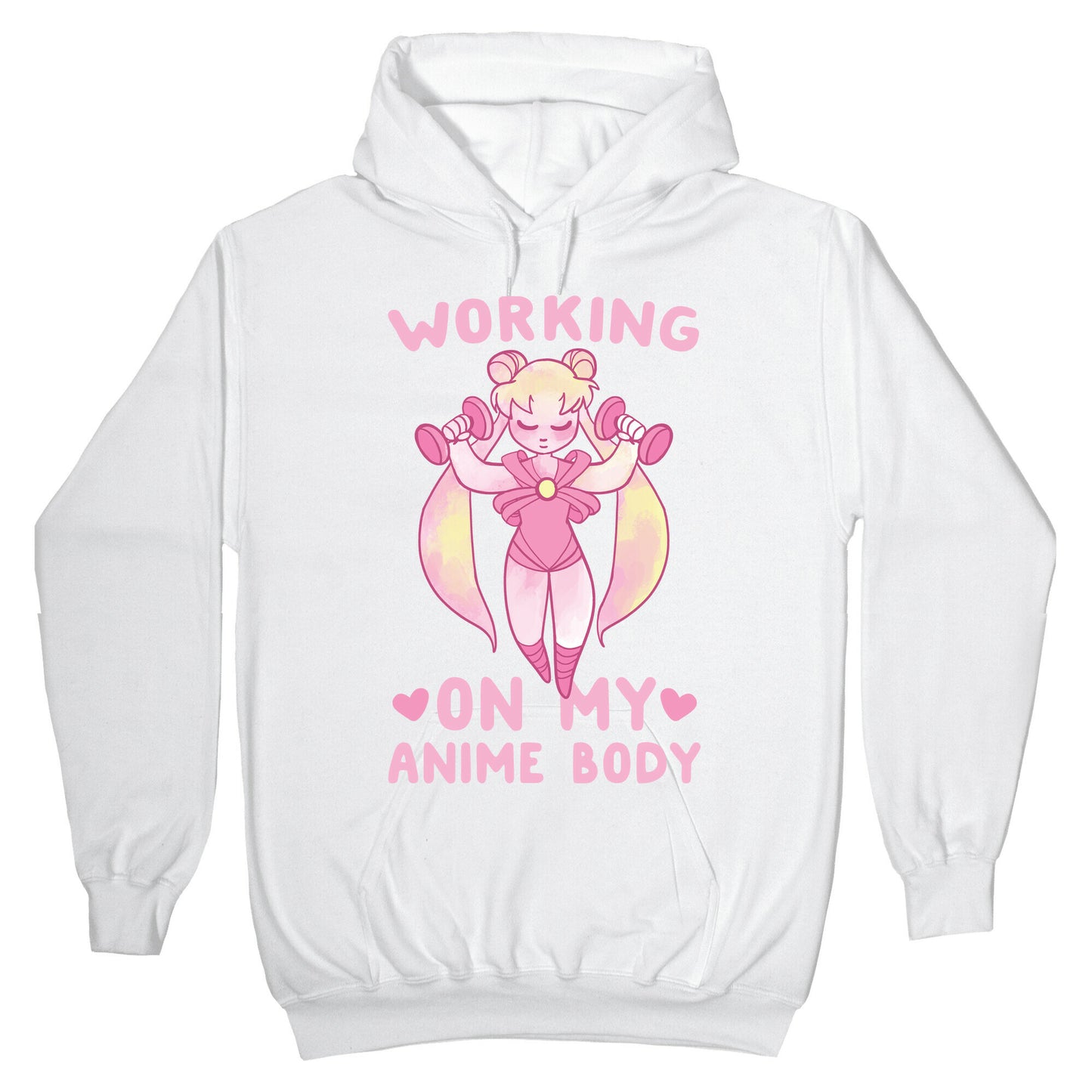 Working on my Anime Body Hoodie