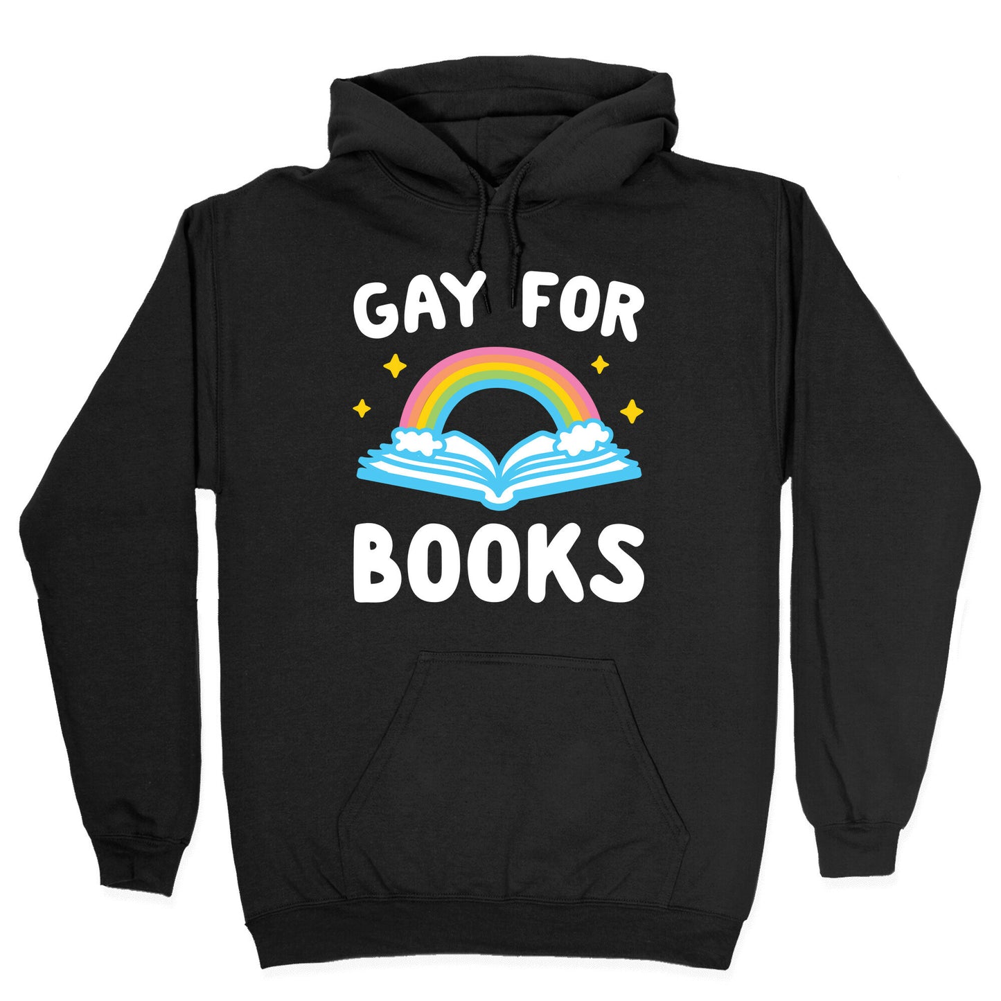 Gay For Books Hoodie
