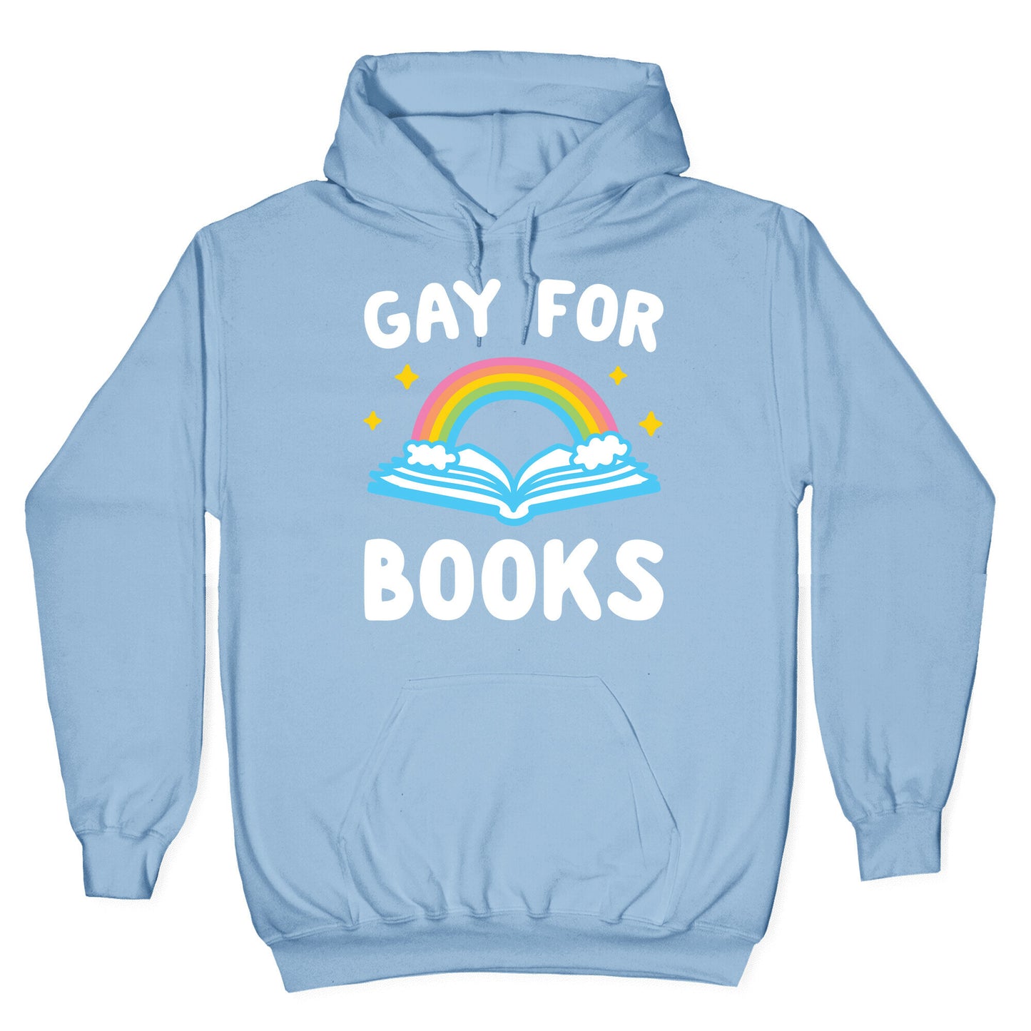 Gay For Books Hoodie
